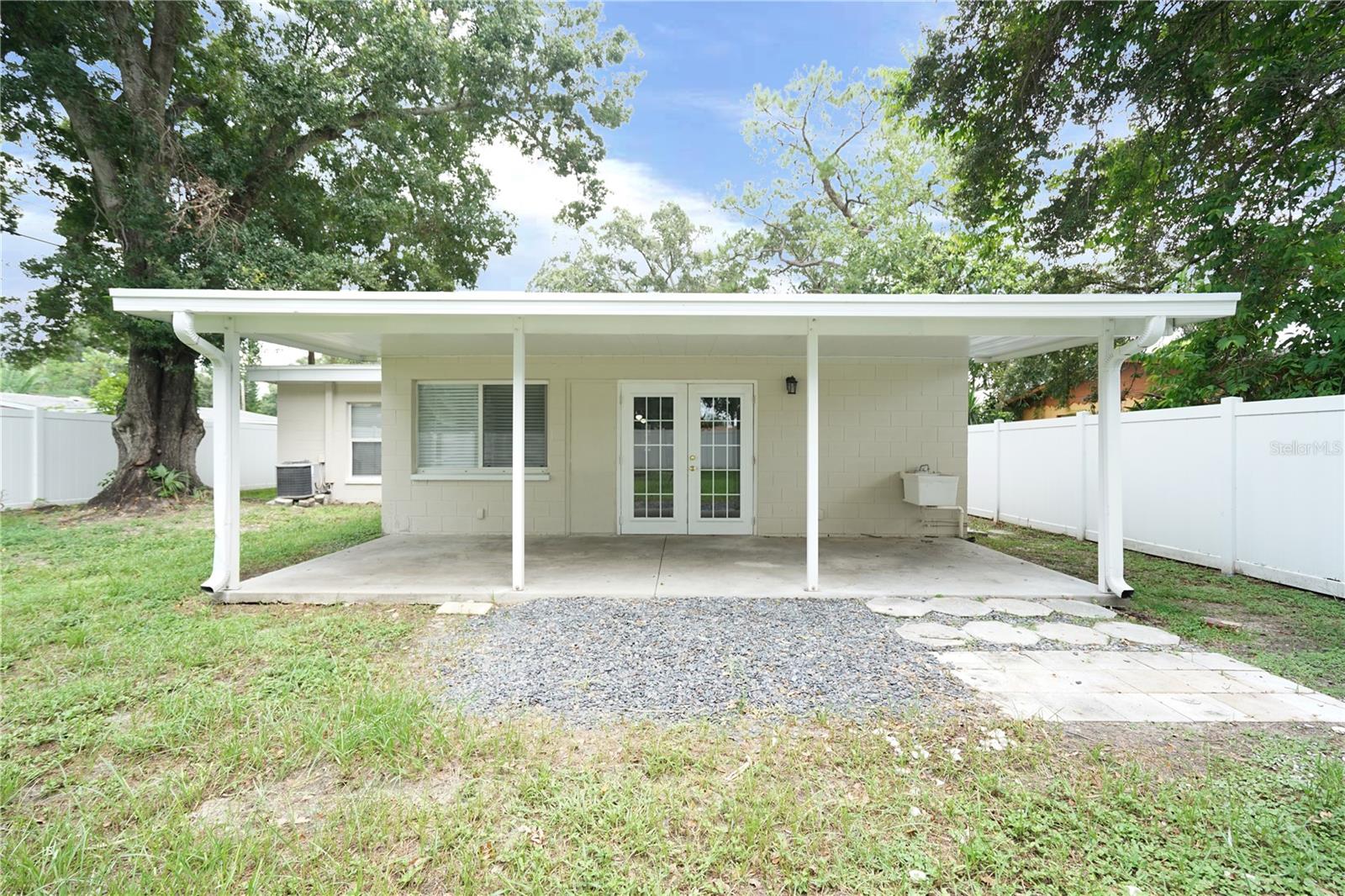 Rear Patio