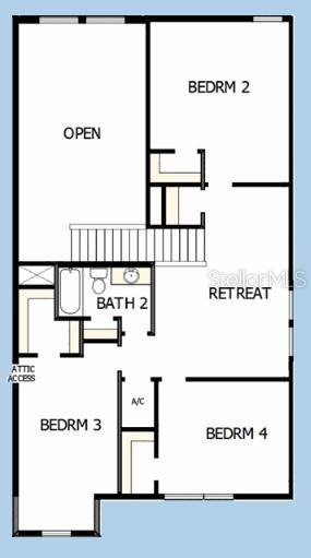 Floor Plan Second Floor