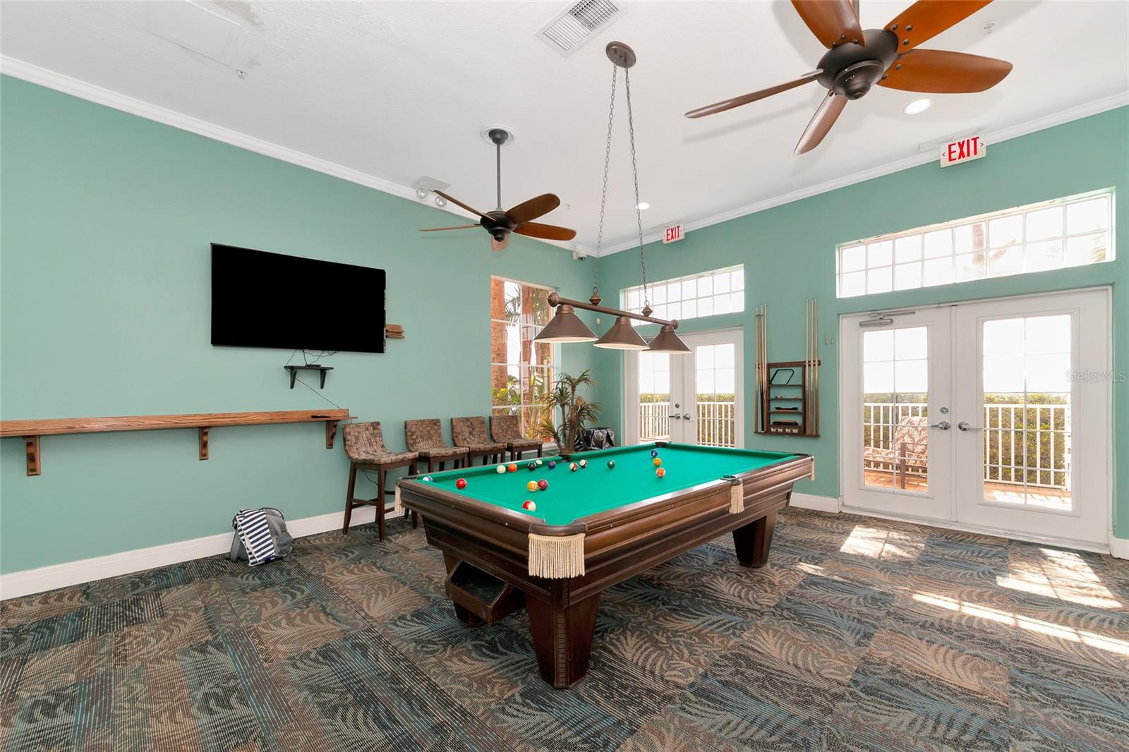 Yacht Club Billiards Room