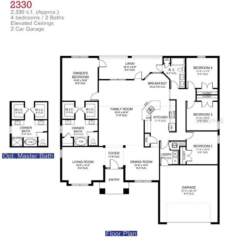 2330 Floor plan