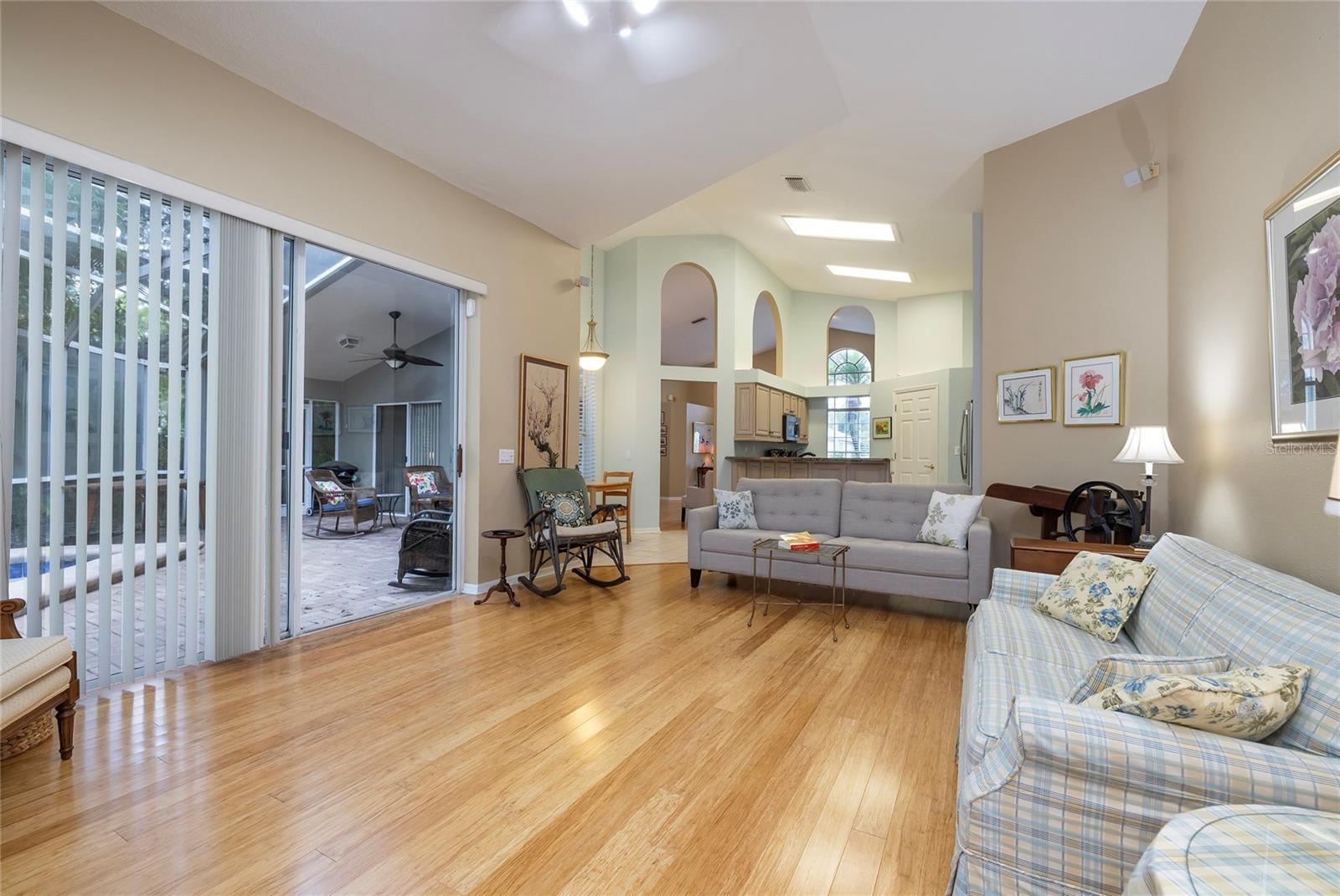 Family Gathering room with Patio Access