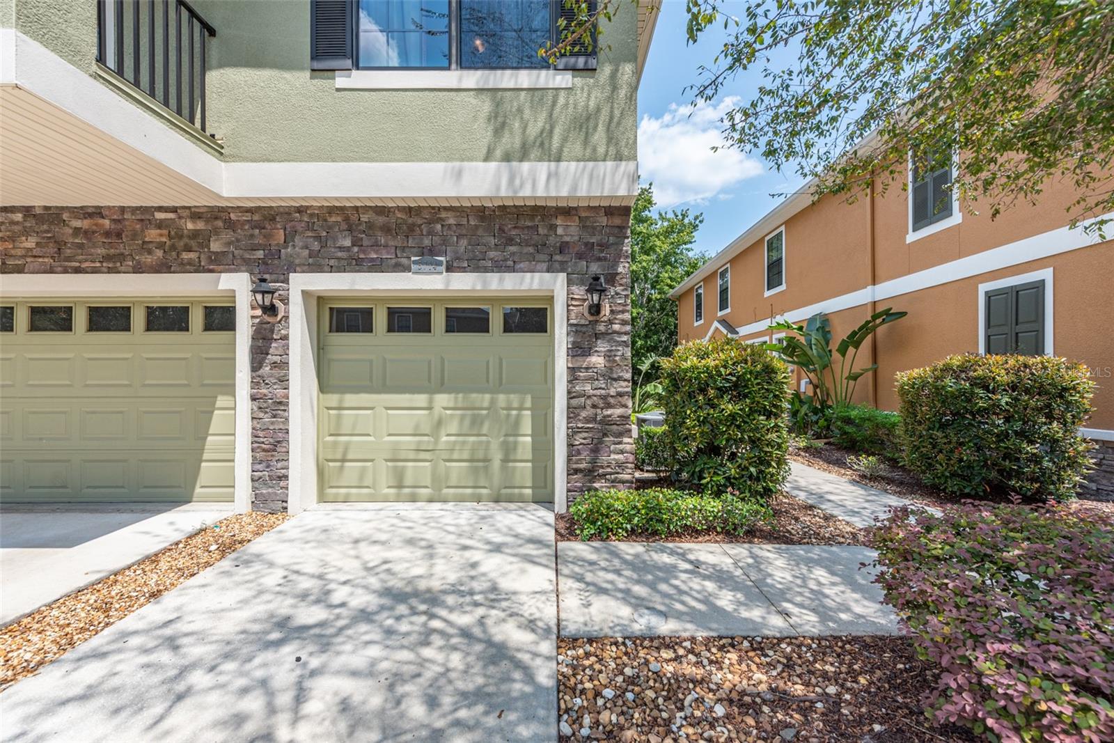 Townhouse Front and Garage