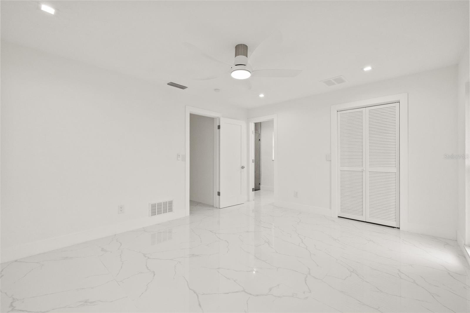 Walk in Closet and Ensuite Bathroom