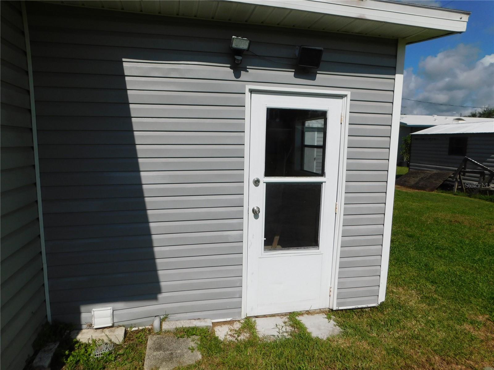 Laundry area.