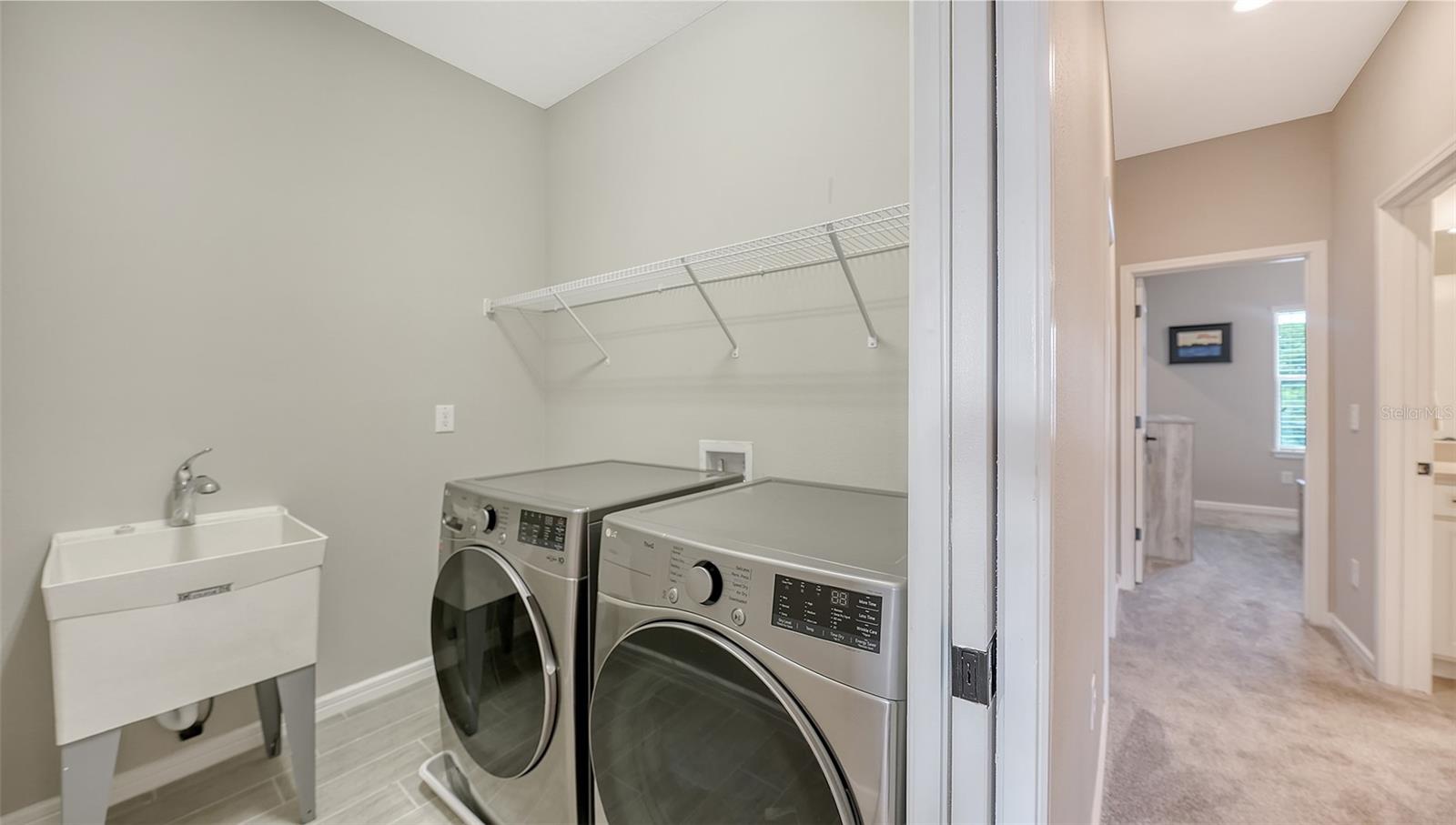 Laundry room upstairs