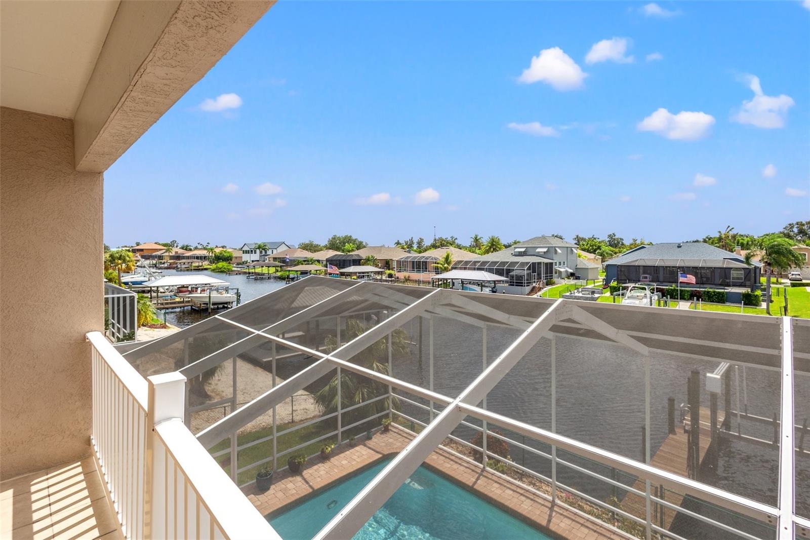 Views from the balcony off the primary bedroom