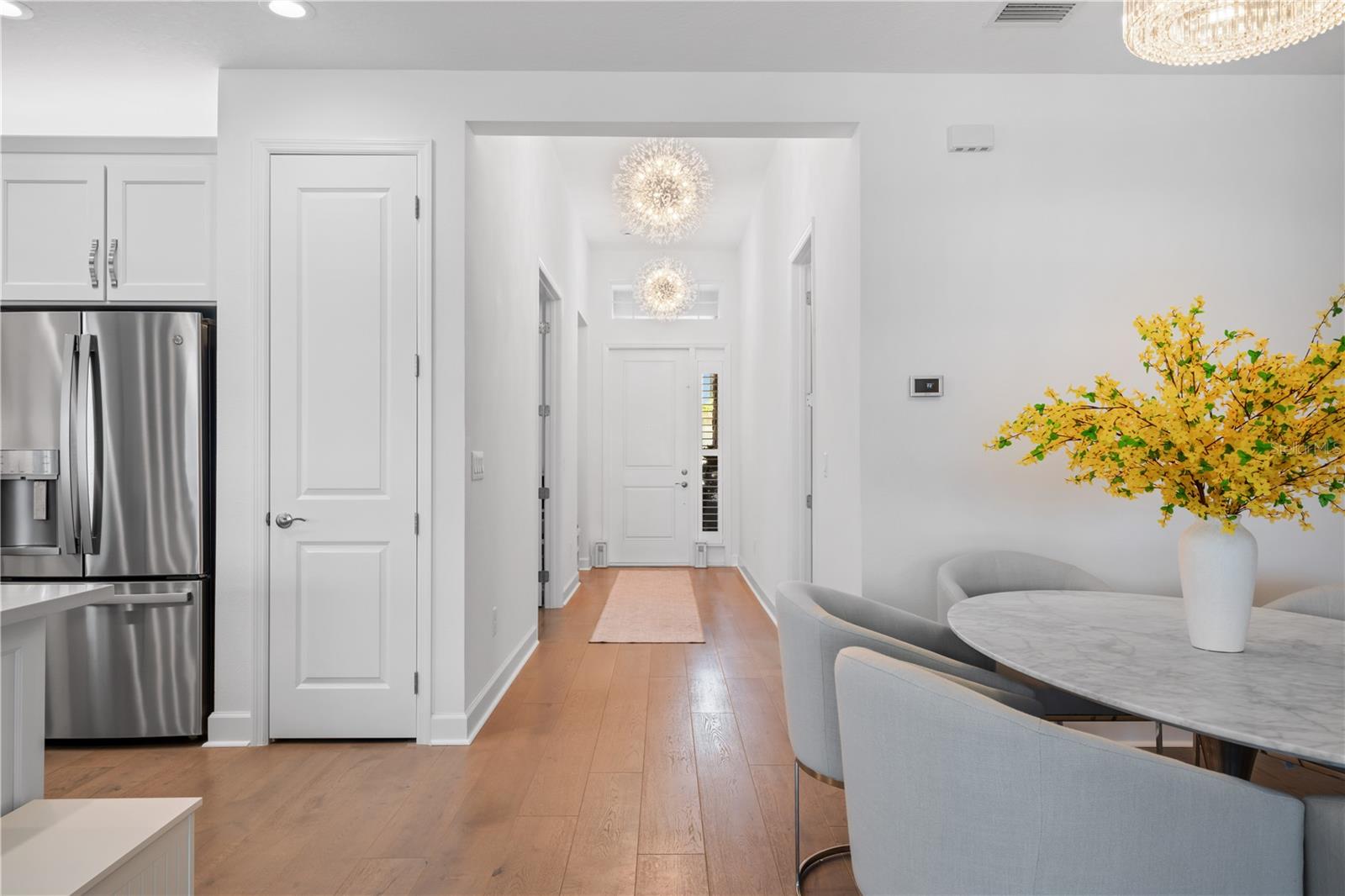 Long View Dining Room and Hallway