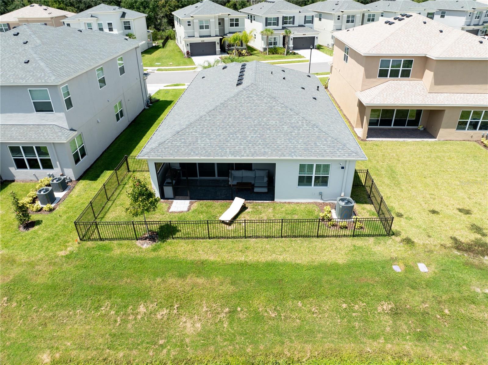 Aerial Perspective from the pond