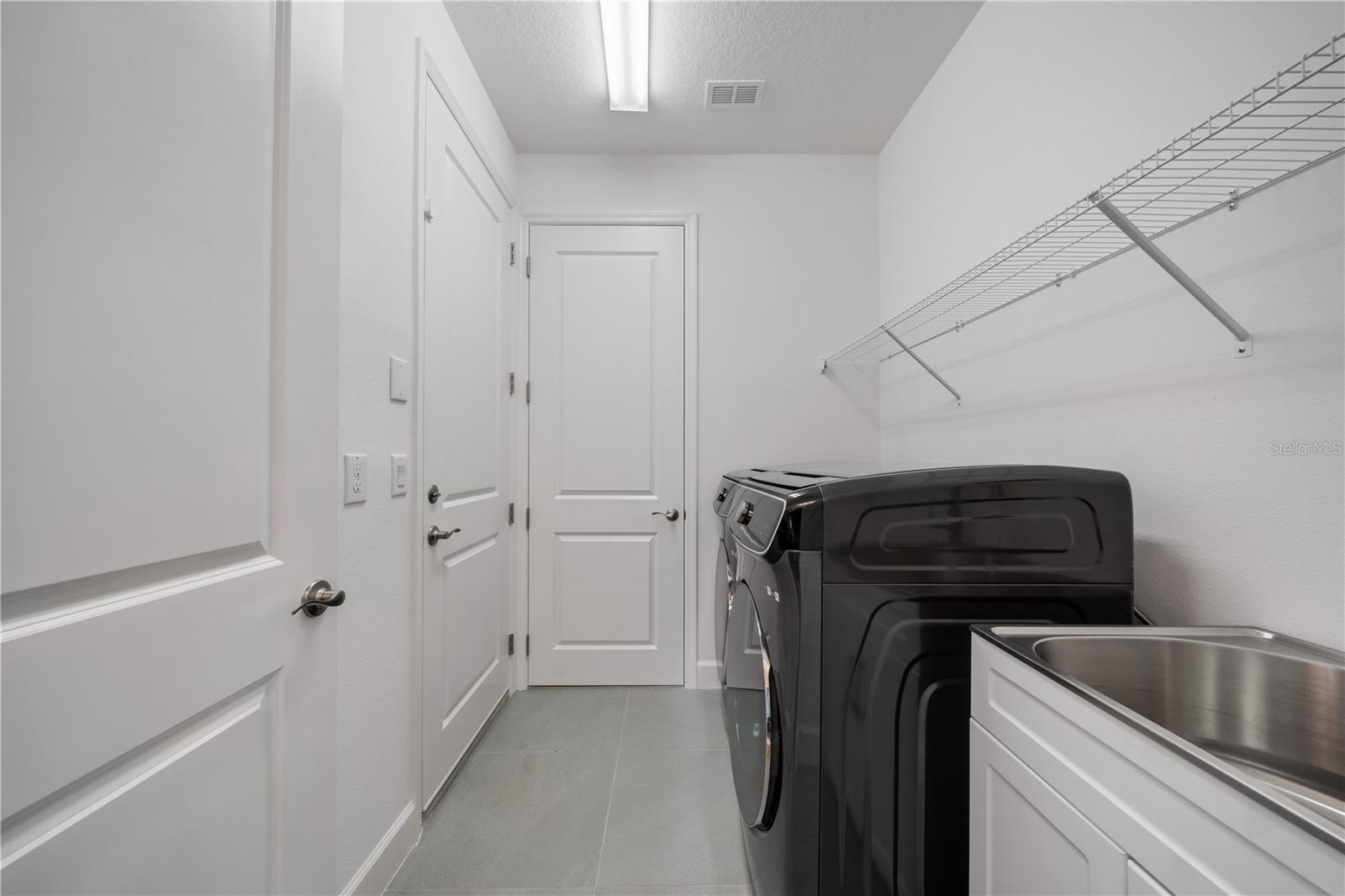 Laundry Room and Sink