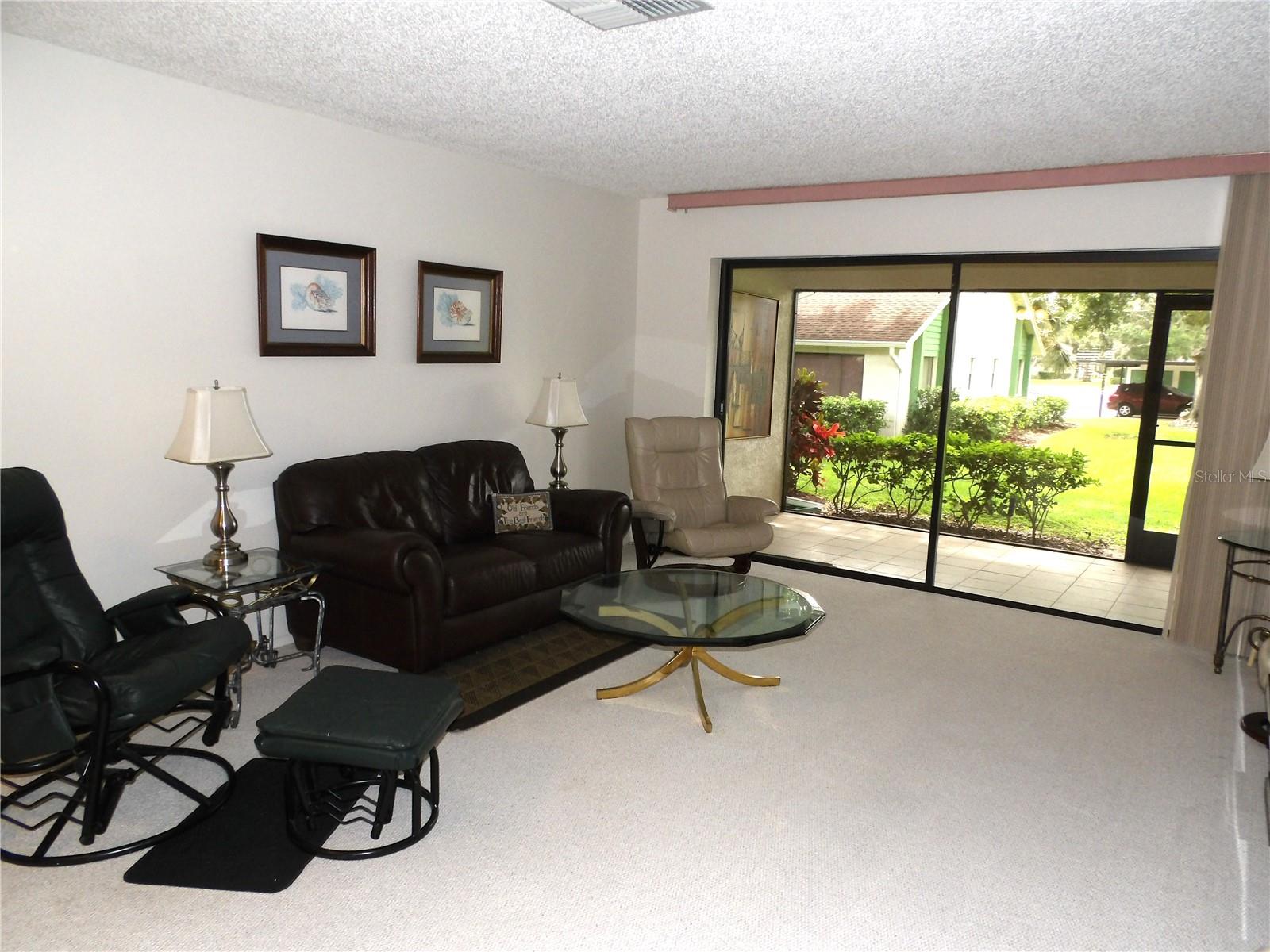 Great Room Leading To Screened Porch