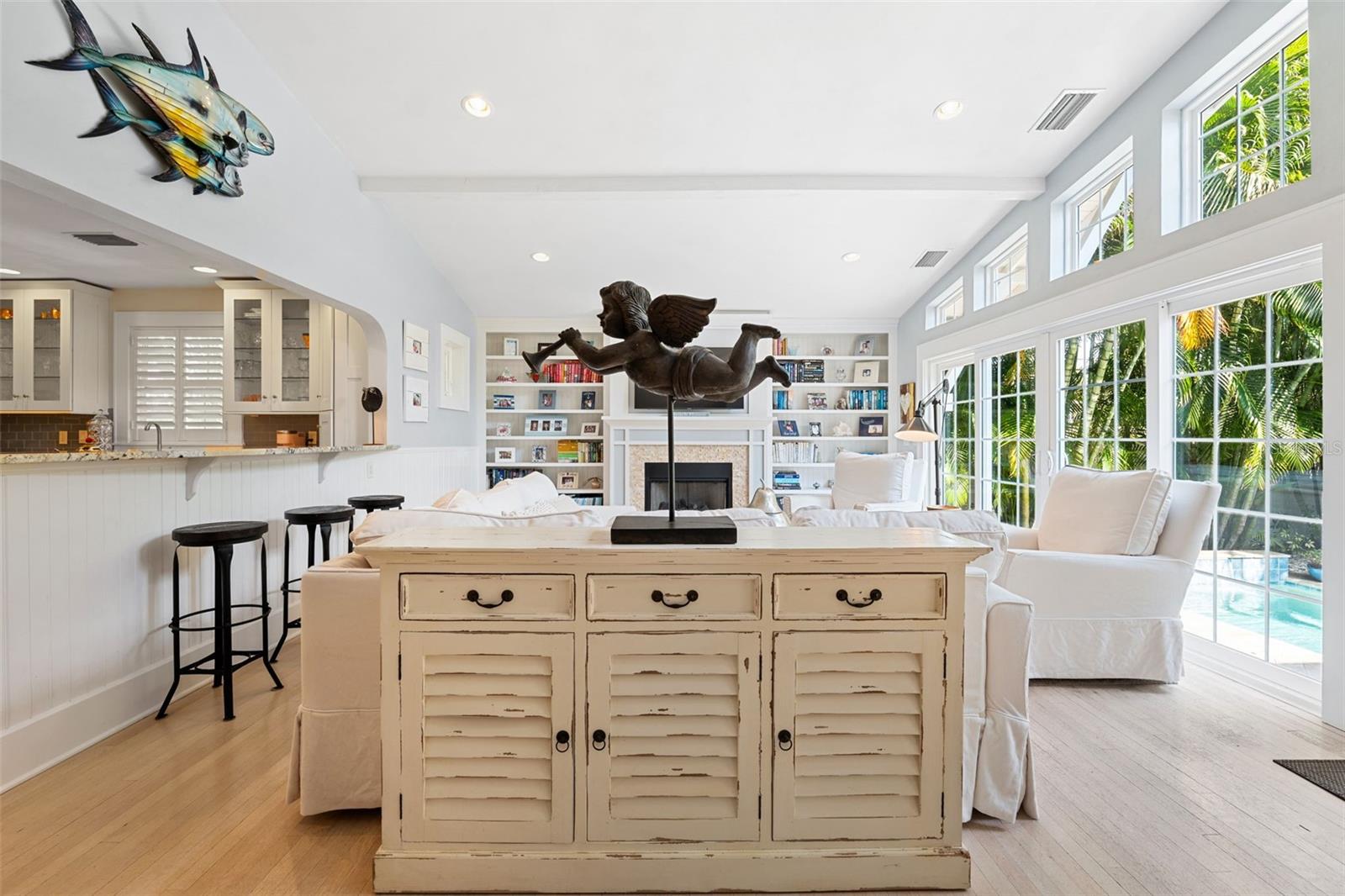 Florida ceiling hurricane rated winded kitchen and relax