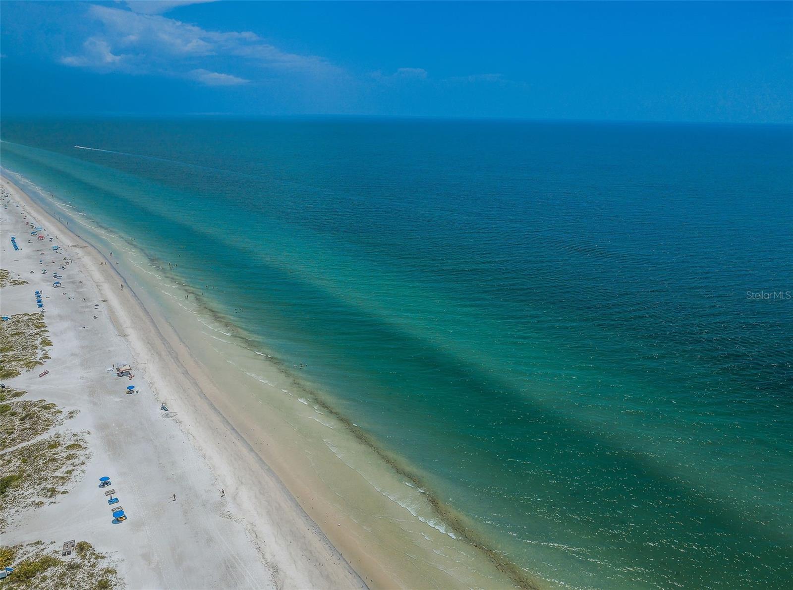 The Gulf of Mexico across the street!