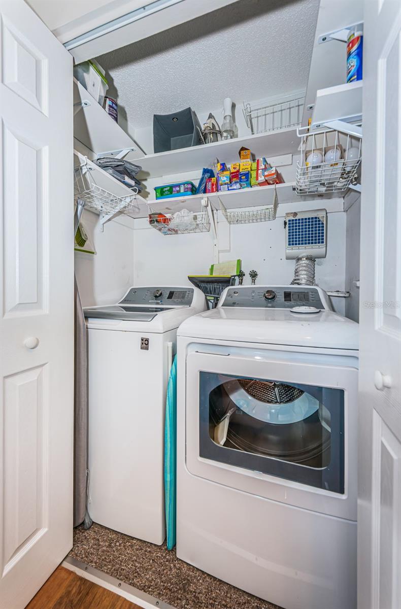 Your own personal laundry closet.