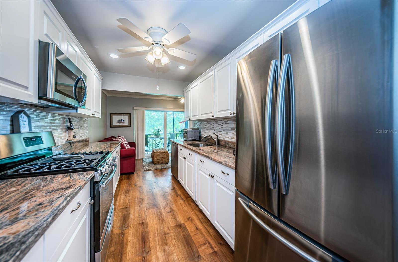 View to the bonus room.