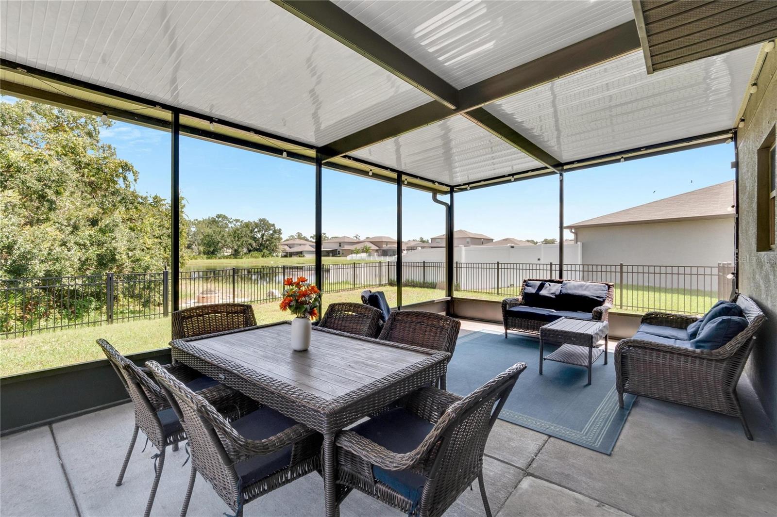 Screened Lanai with Insulated Roof