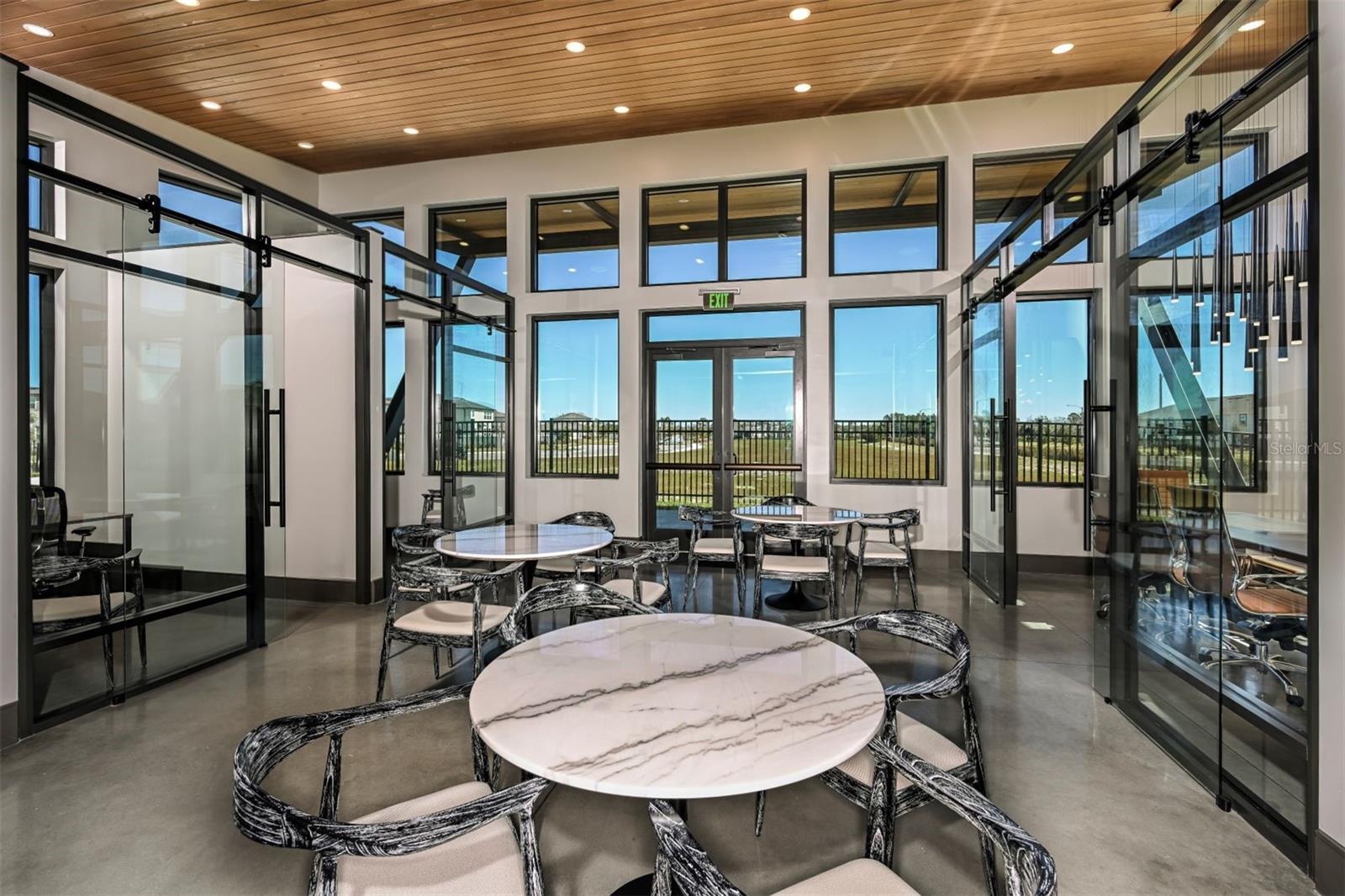 Seating Inside Clubhouse