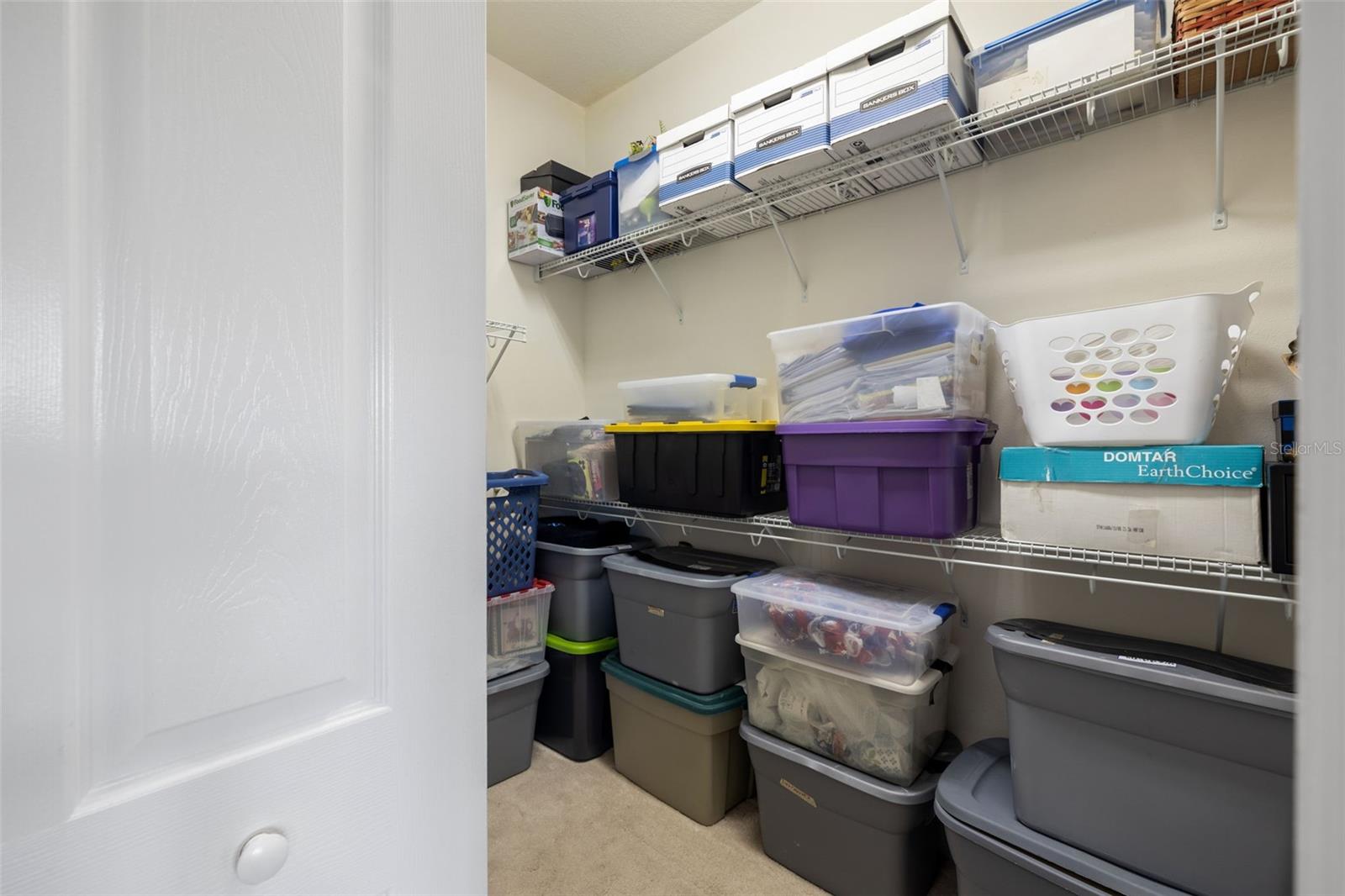 Walk In Closet 1 in Master Bedroom