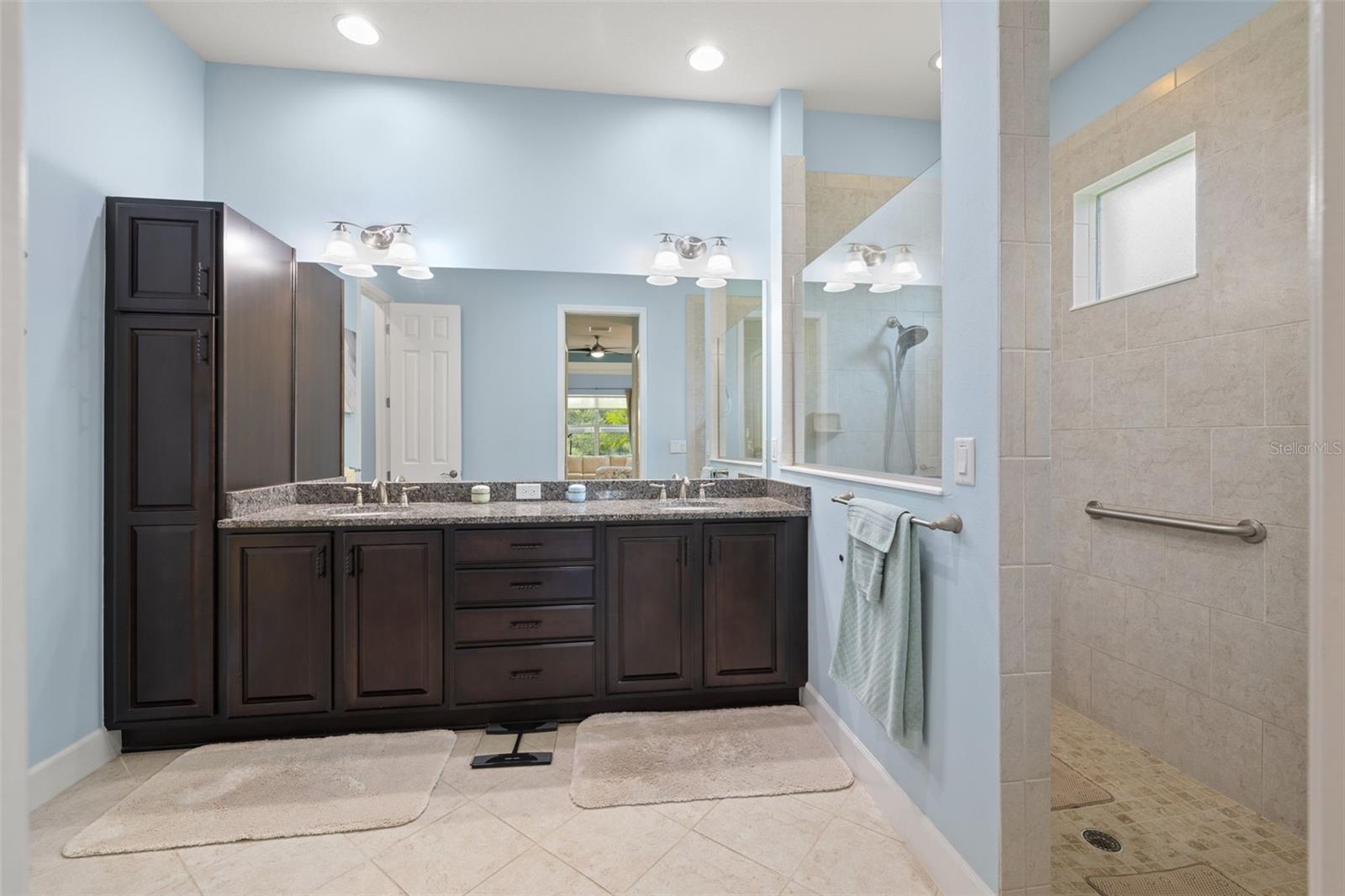 Ensuite Master Bathroom with dual sinks