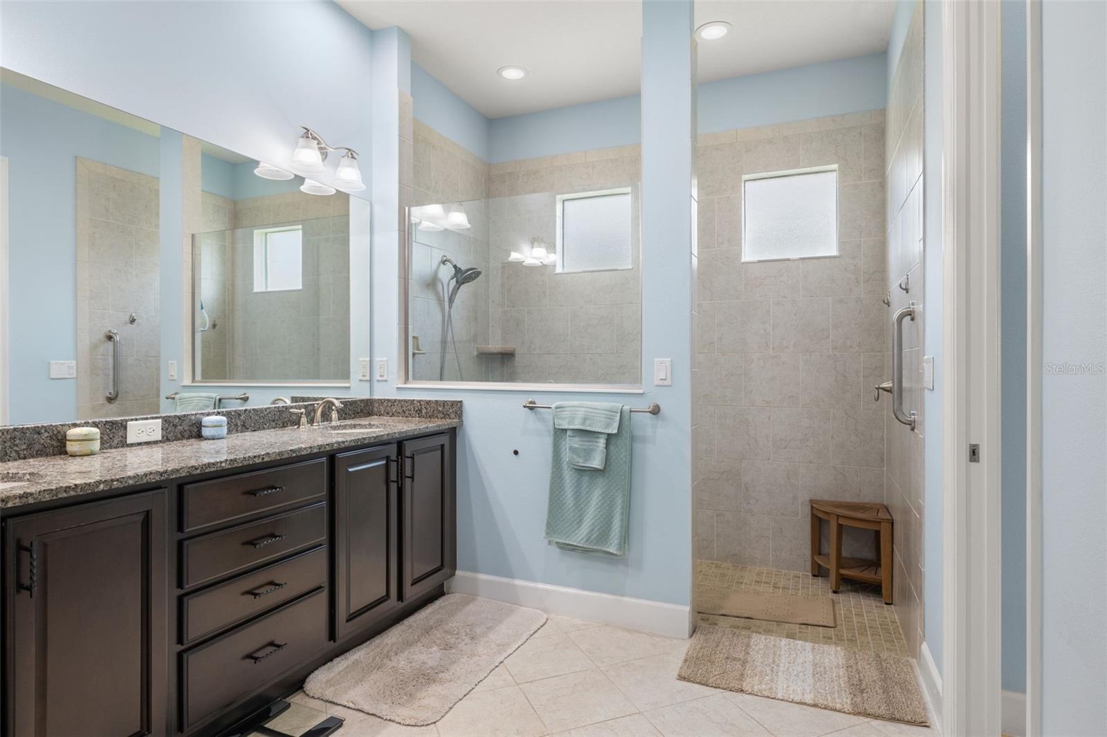 Master Bathroom with walk in shower