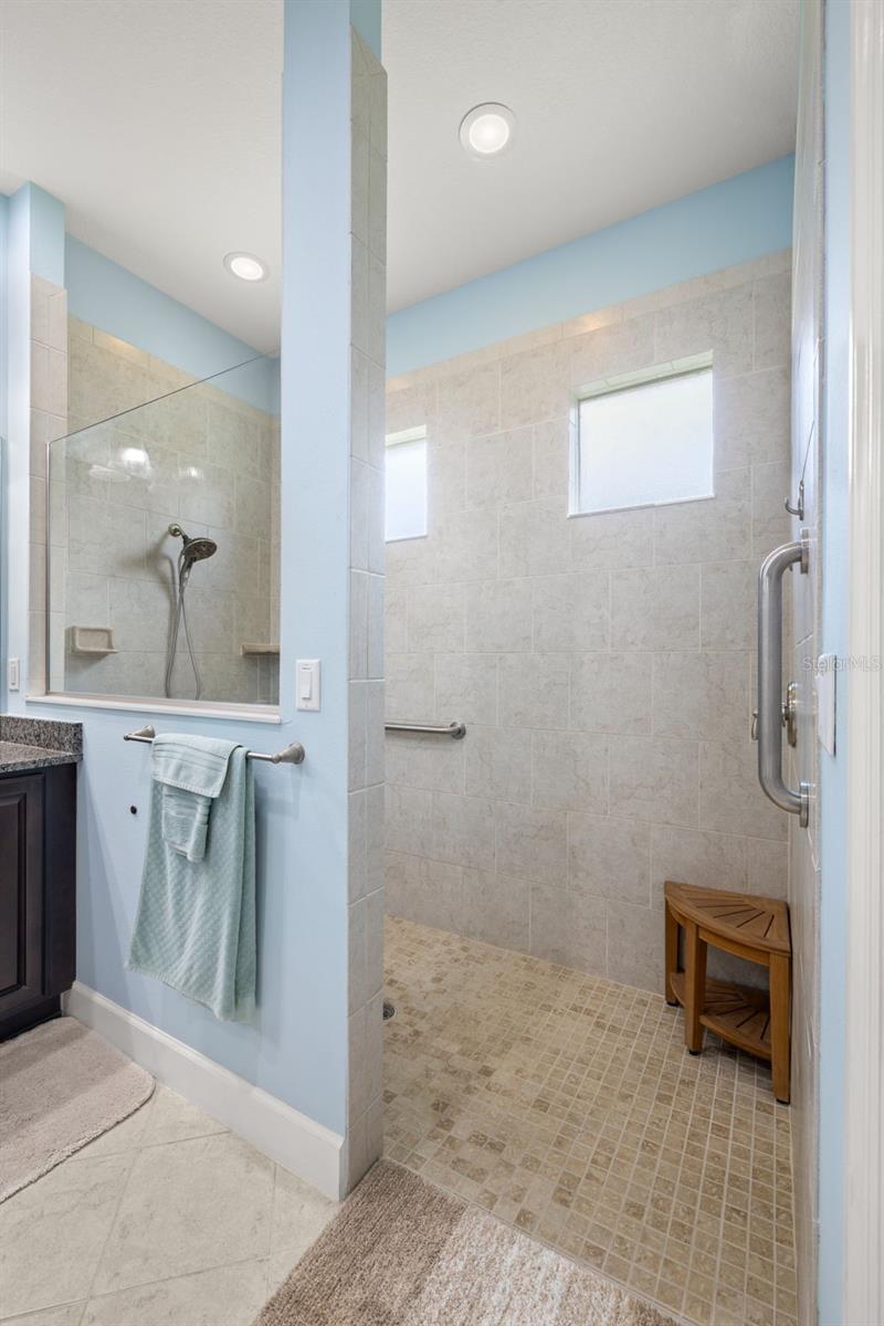 Master Bathroom with walk in shower