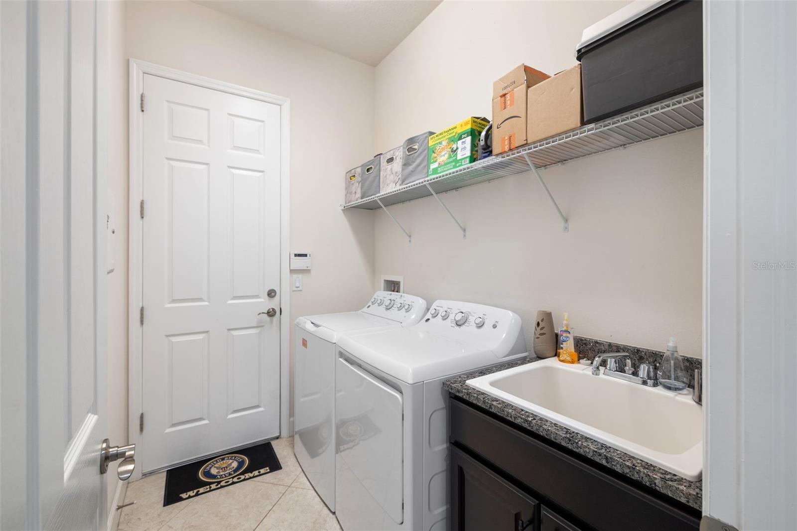 Indoor Laundry Room