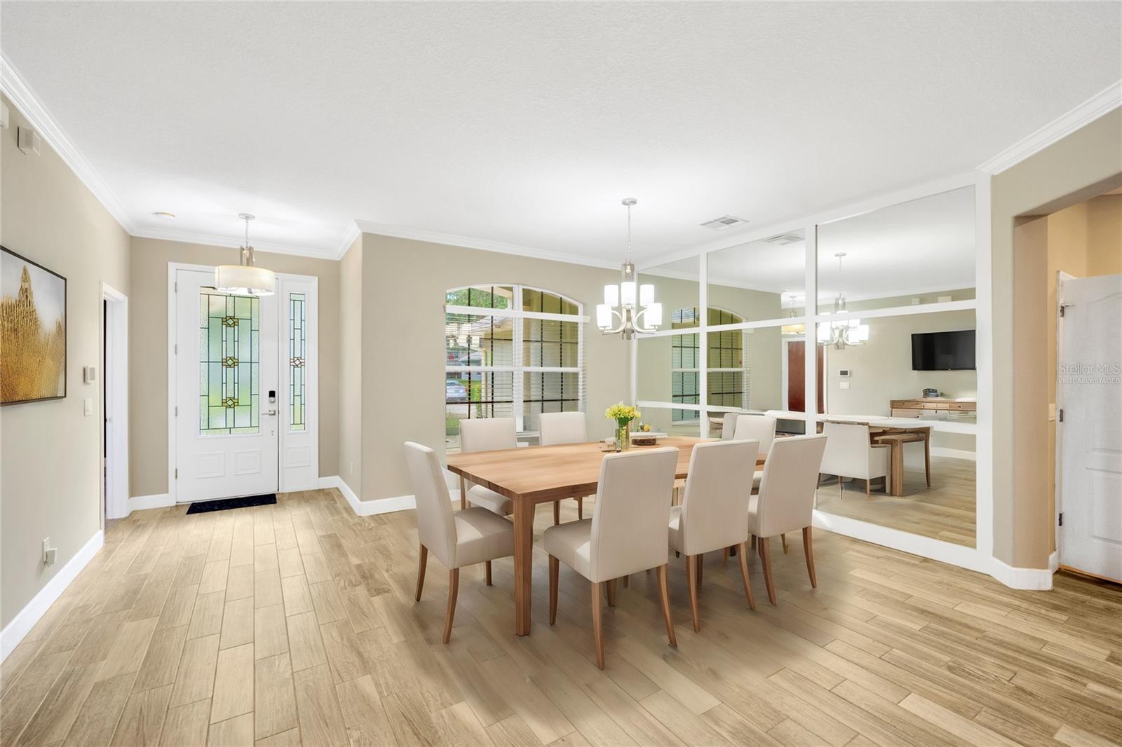 806 Red Ash Ct - Entrance / Dining Room VIRTUALLY STAGED