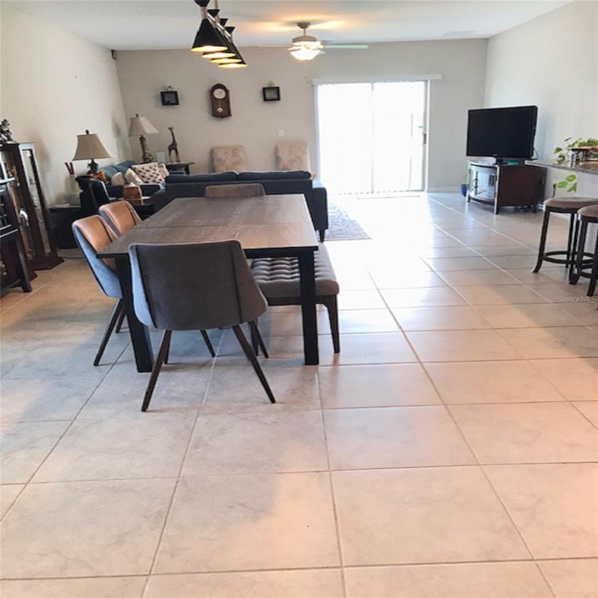 Open Floor Plan View from Foyer