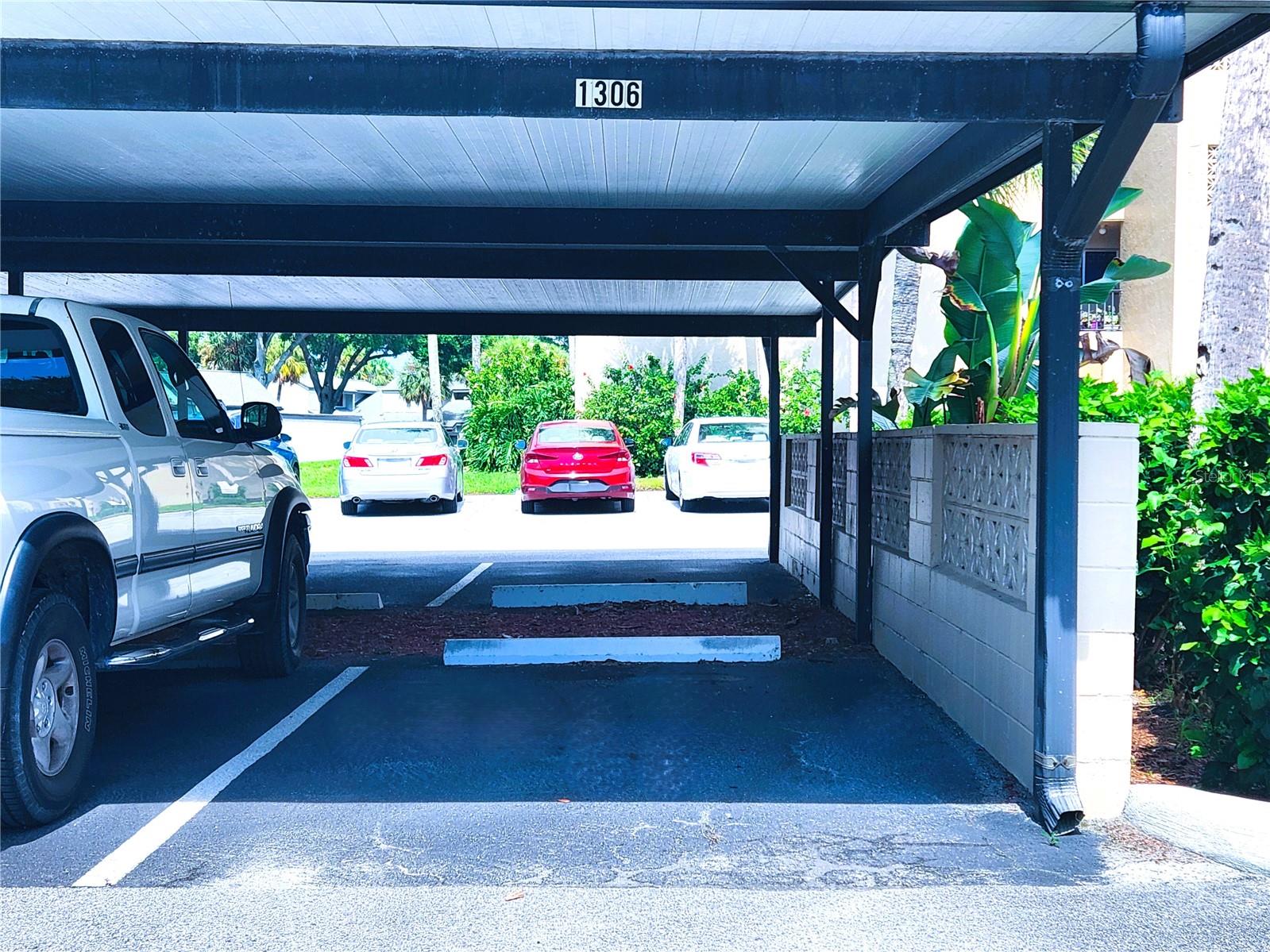 Assigned carport #1306