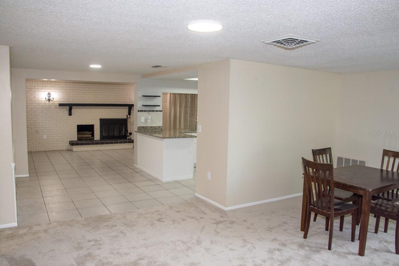 LIVING ROOM AND DINING ROOM