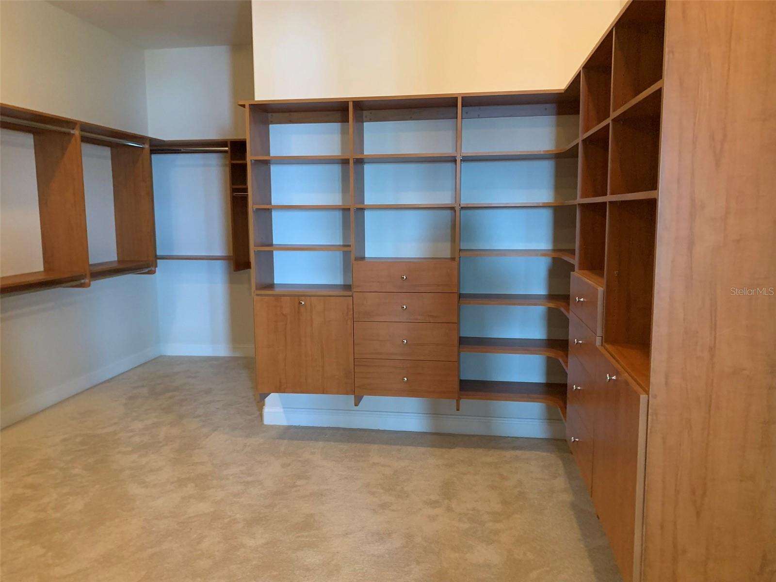 Huge Primary Closet