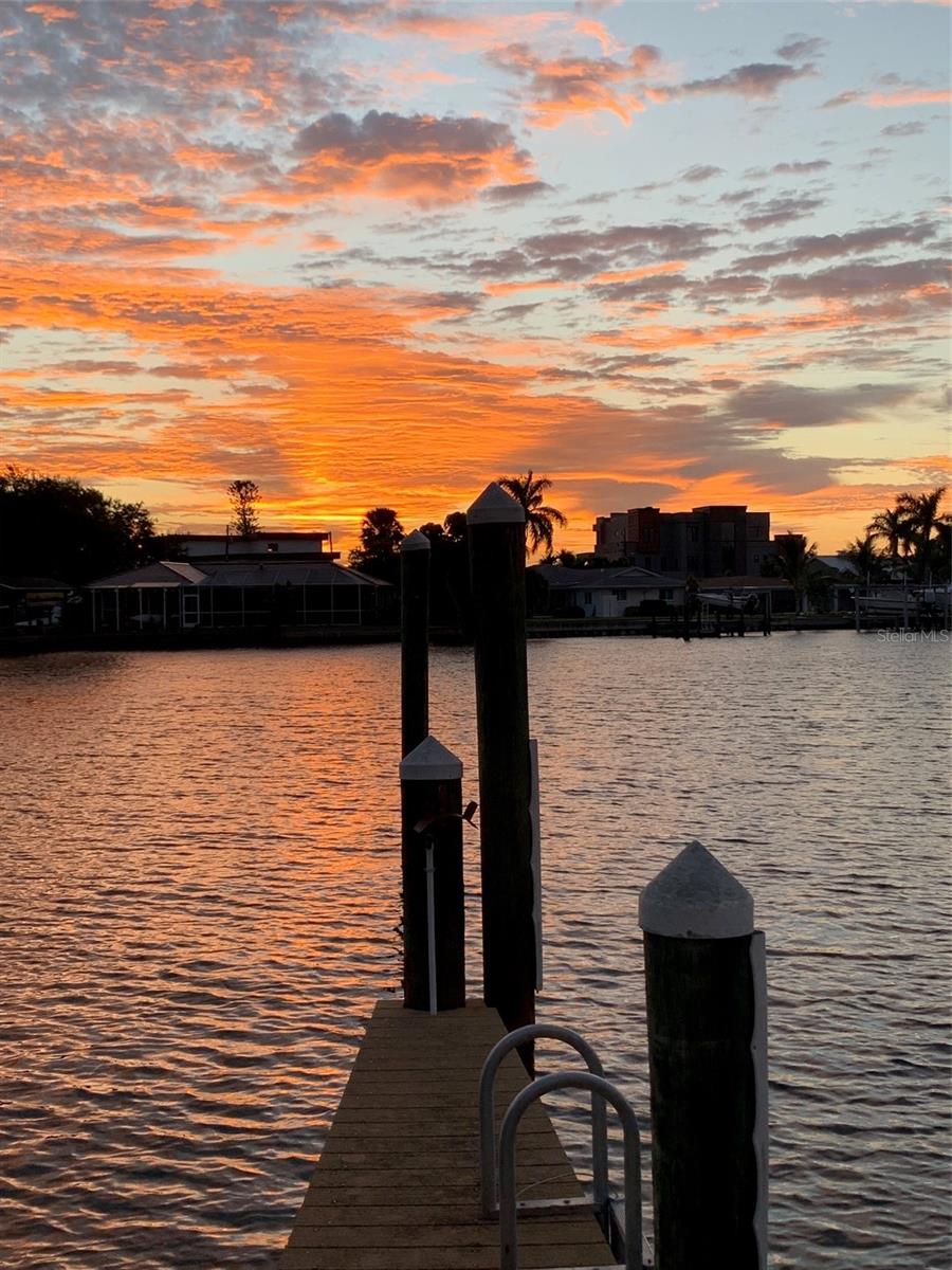 Beautiful Sunrise as seen off balcony