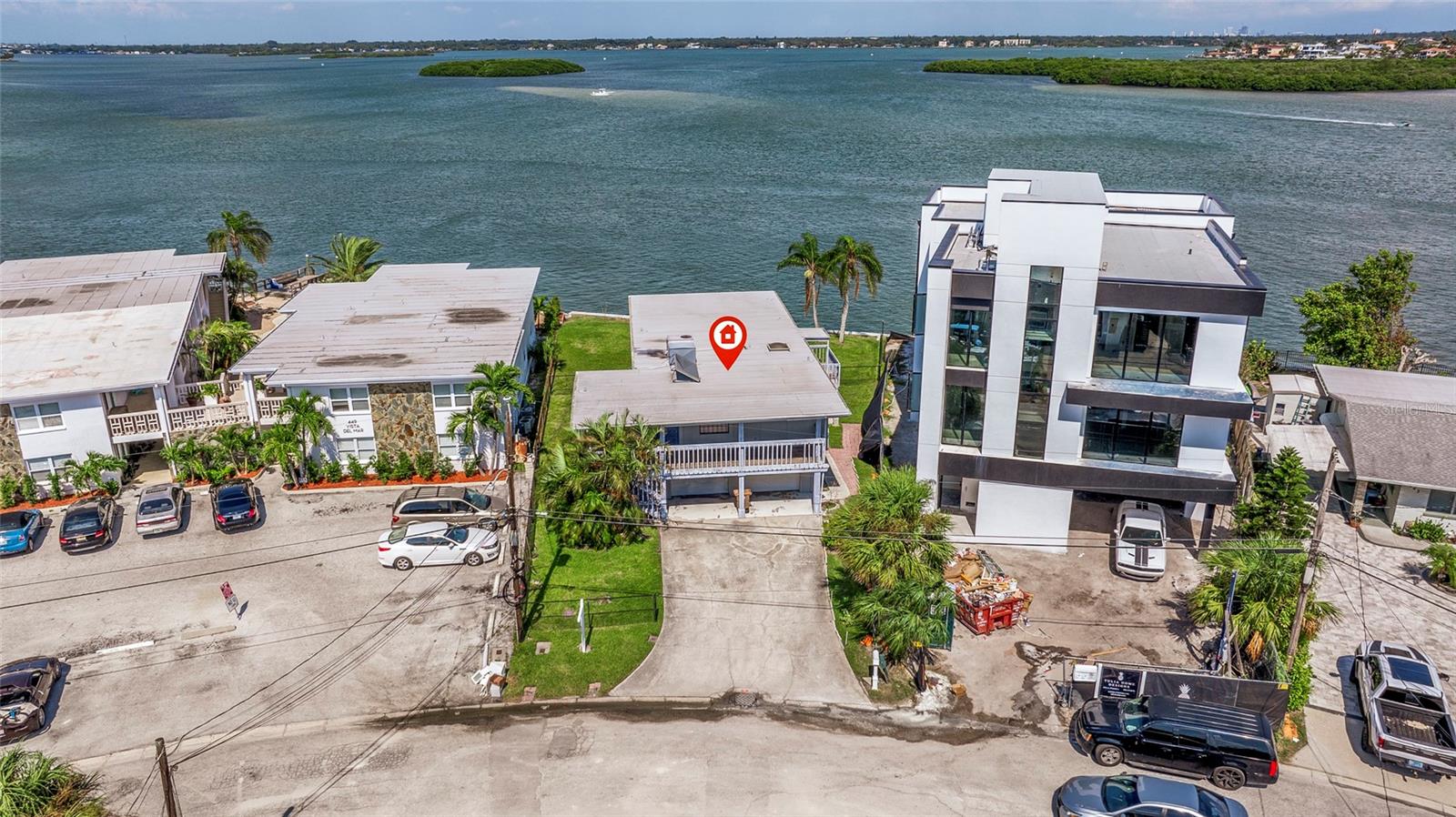 East facing intercostal in Boca Ciega Bay