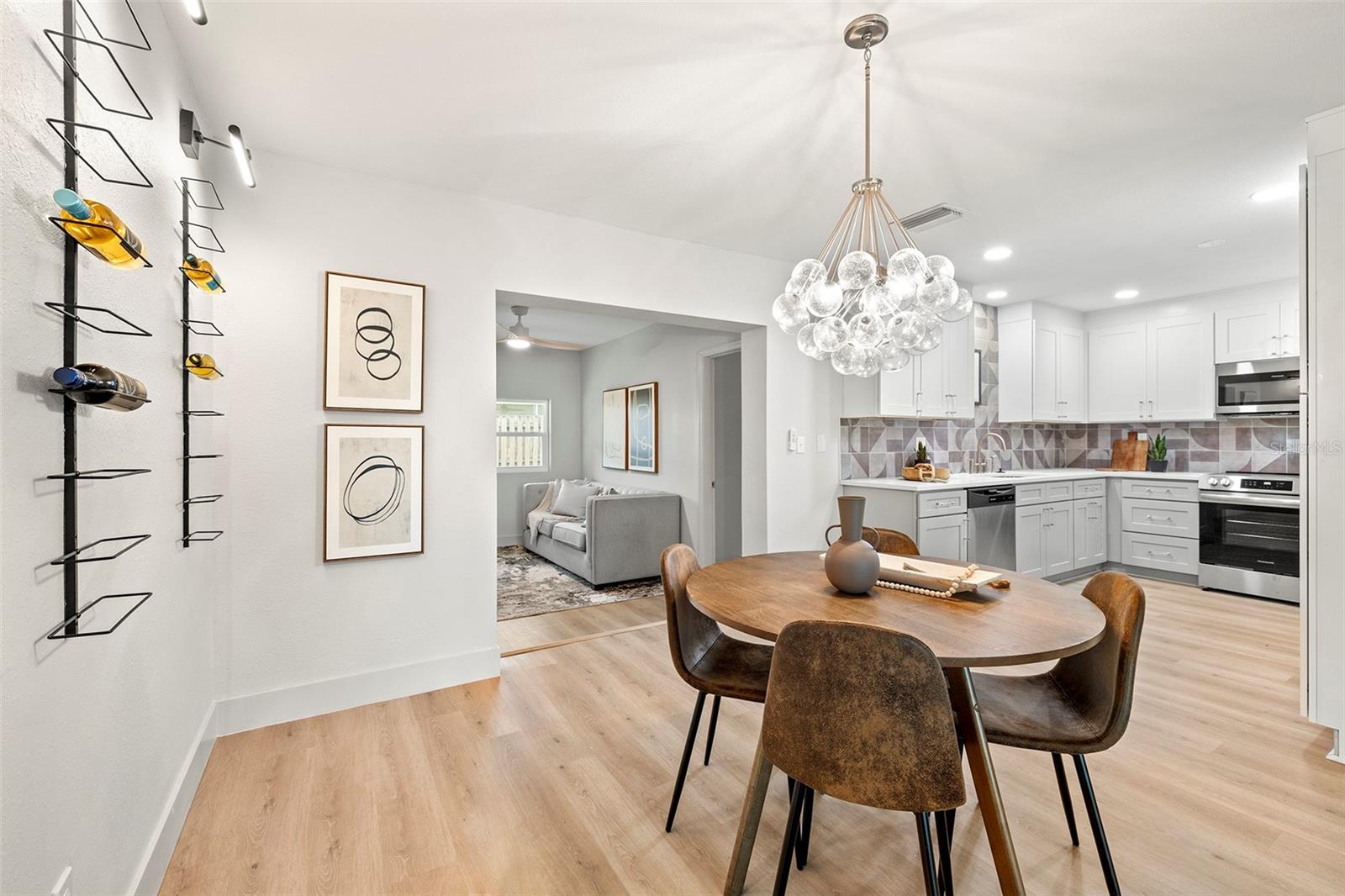 Dining room into second living space