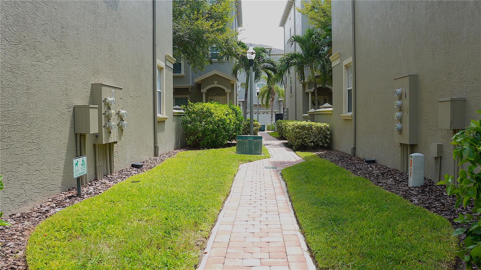 Sidewalk Between Garage and Front Walk