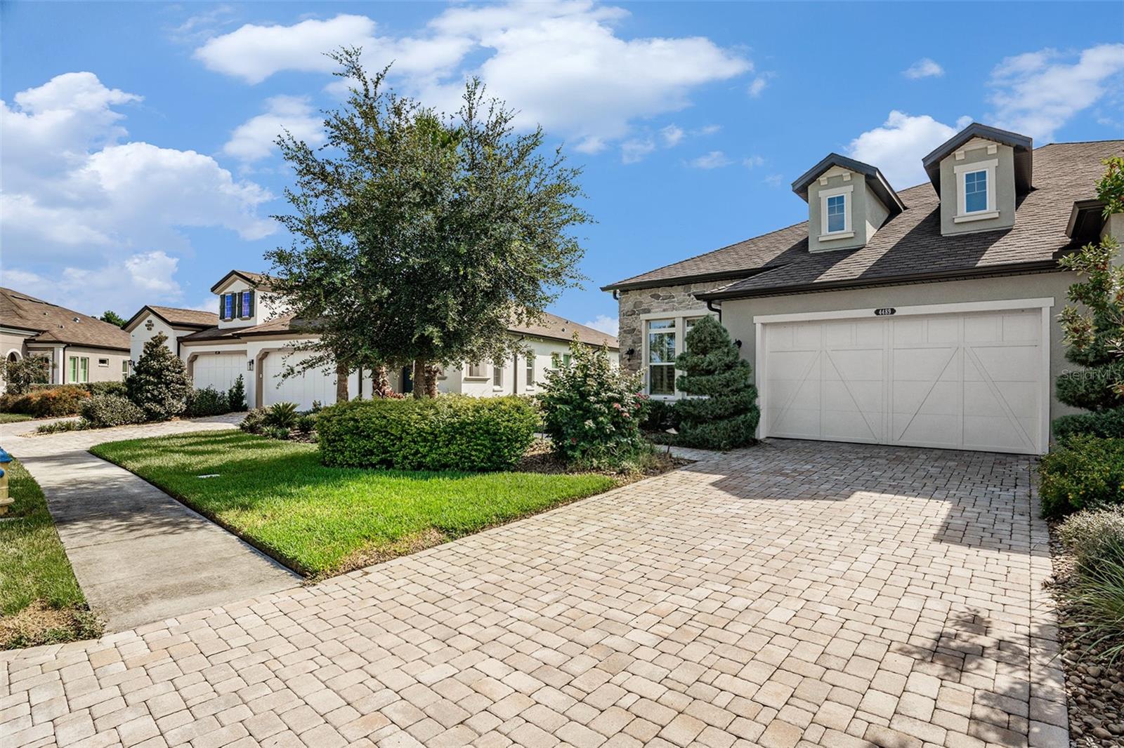 Extended paver Driveway