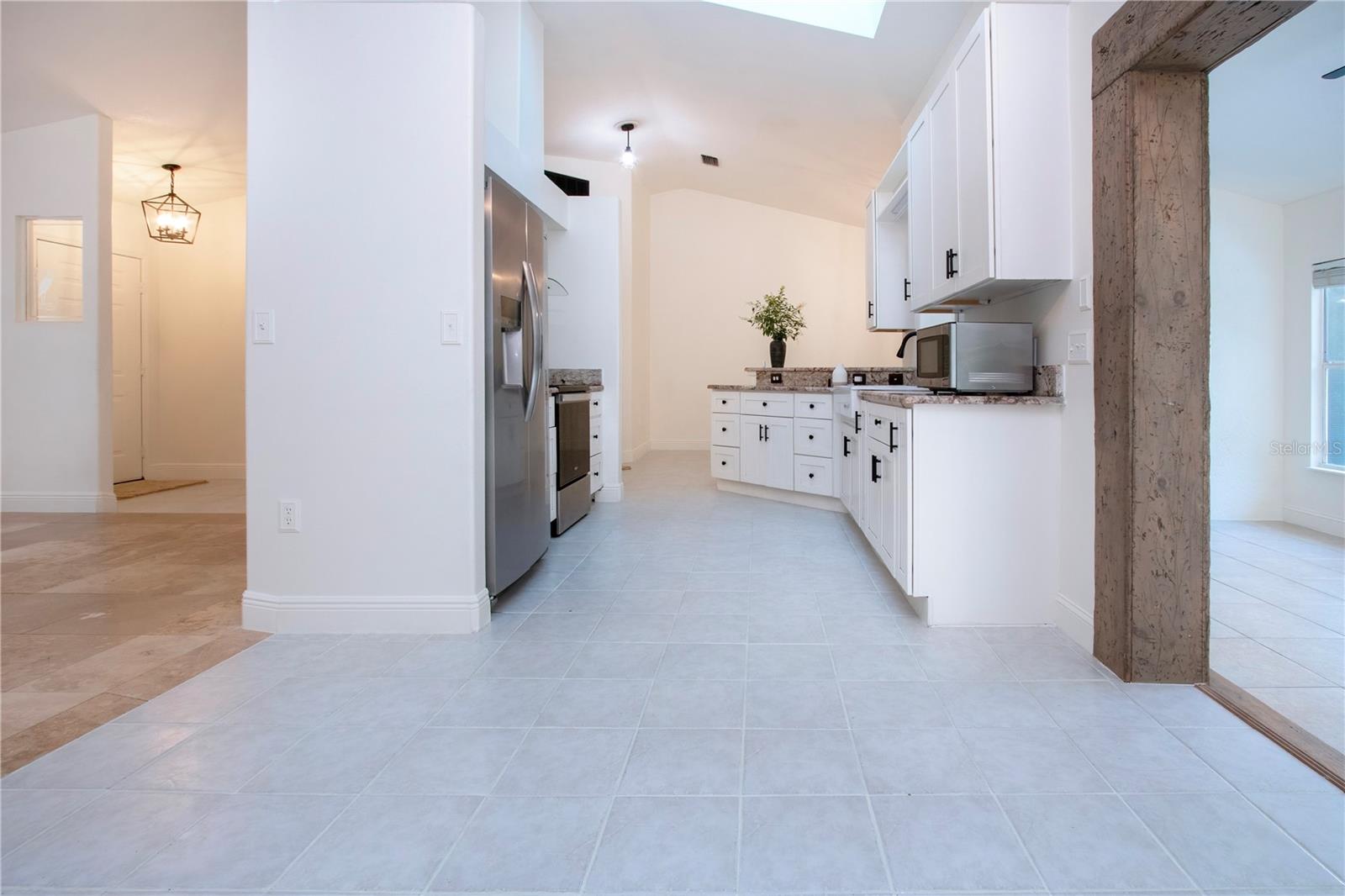 view of kitchen from the dining room