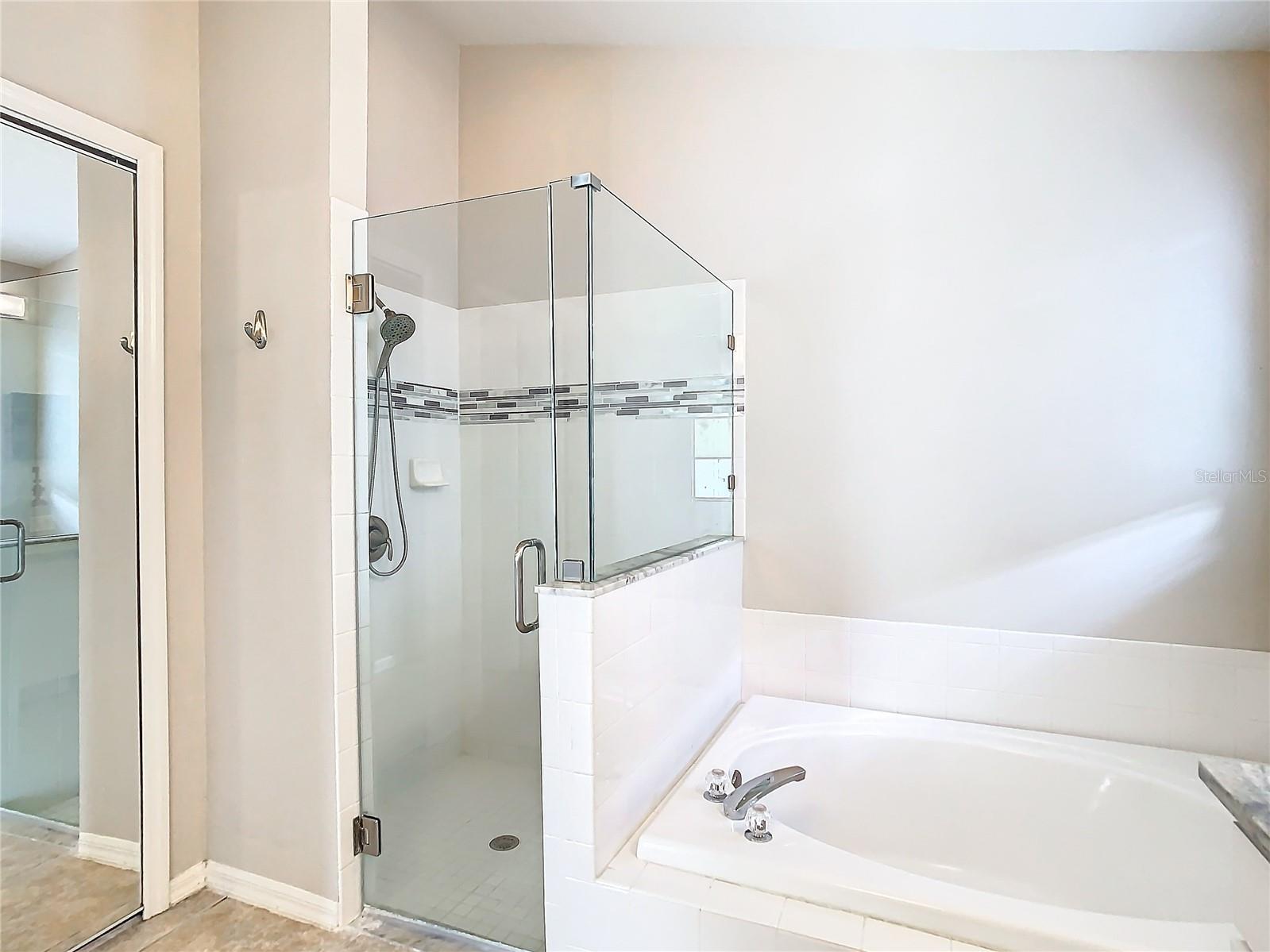 Garden Tub and Separate Shower