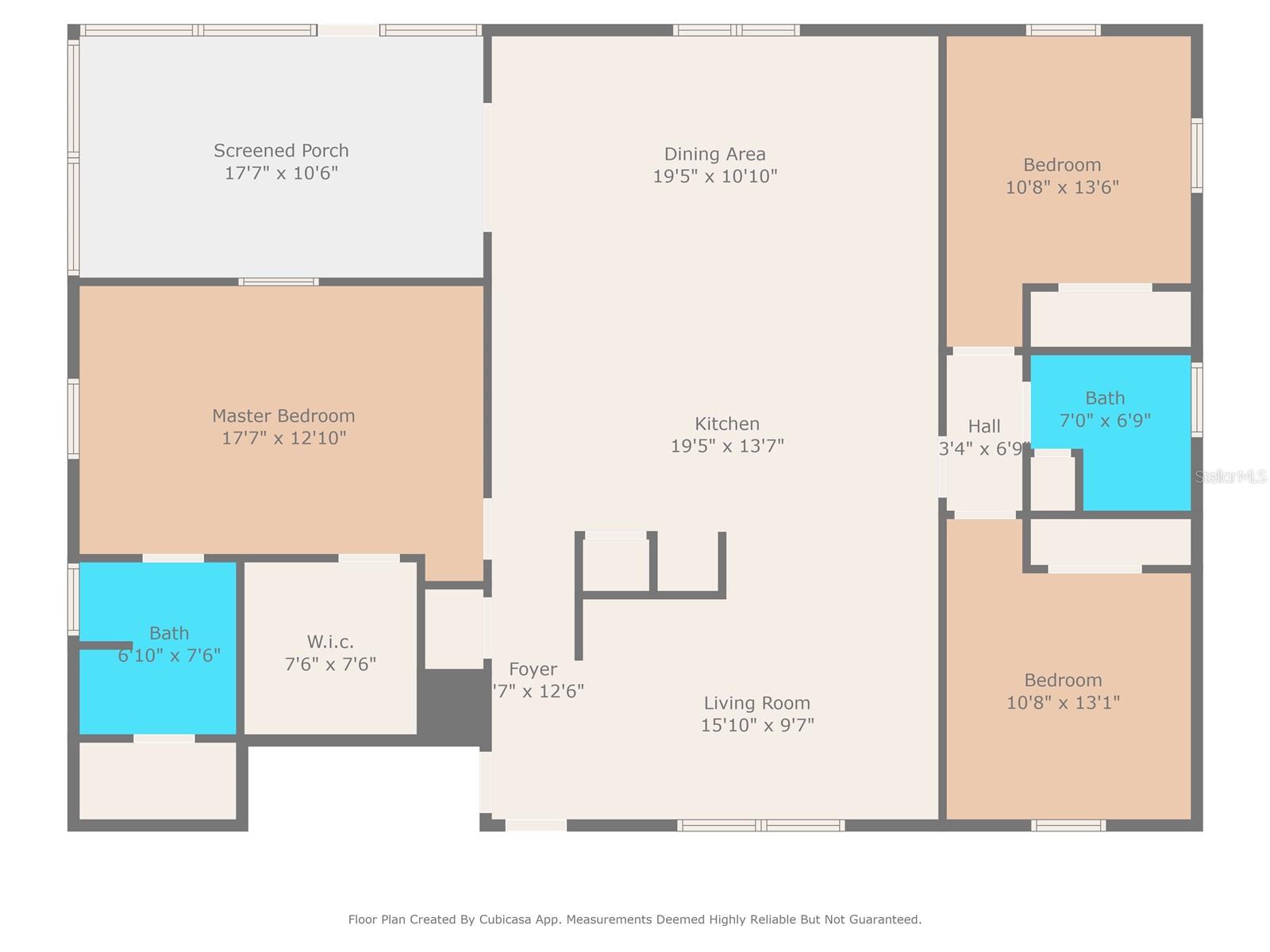 Floor Plan Excluding Garage