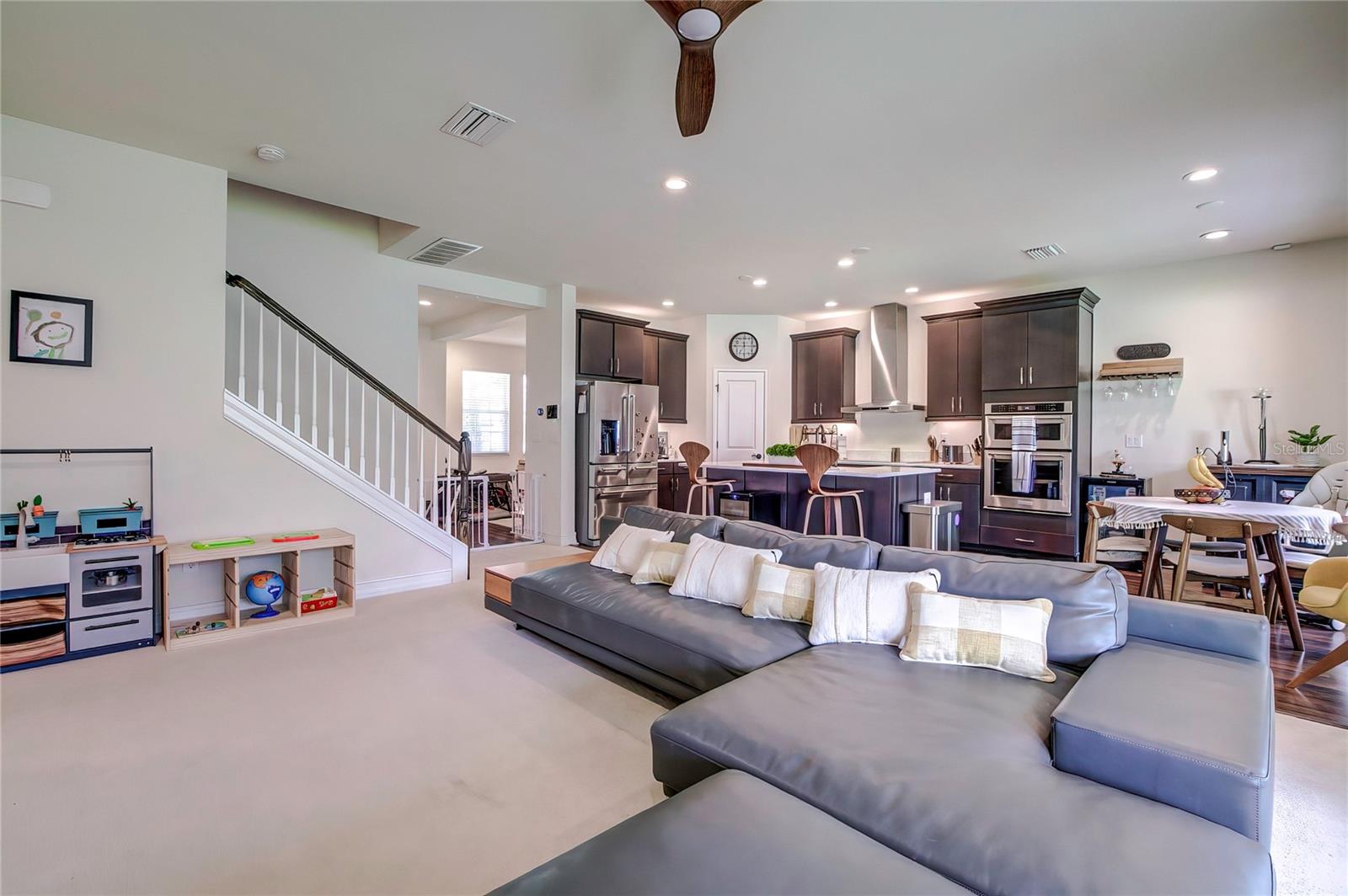 angel view of kitchen