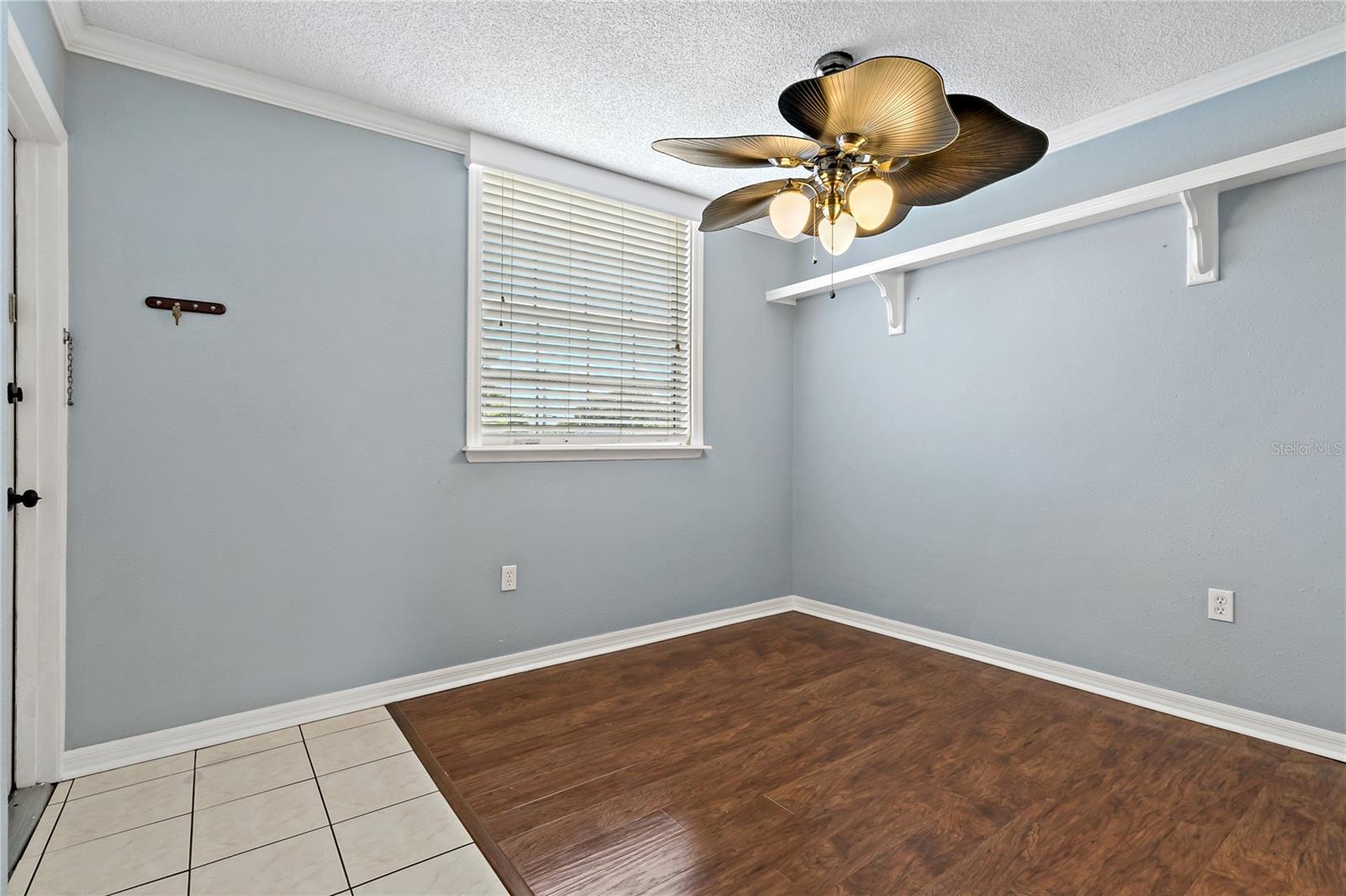 Dining Room - Front door is on the left of this frame