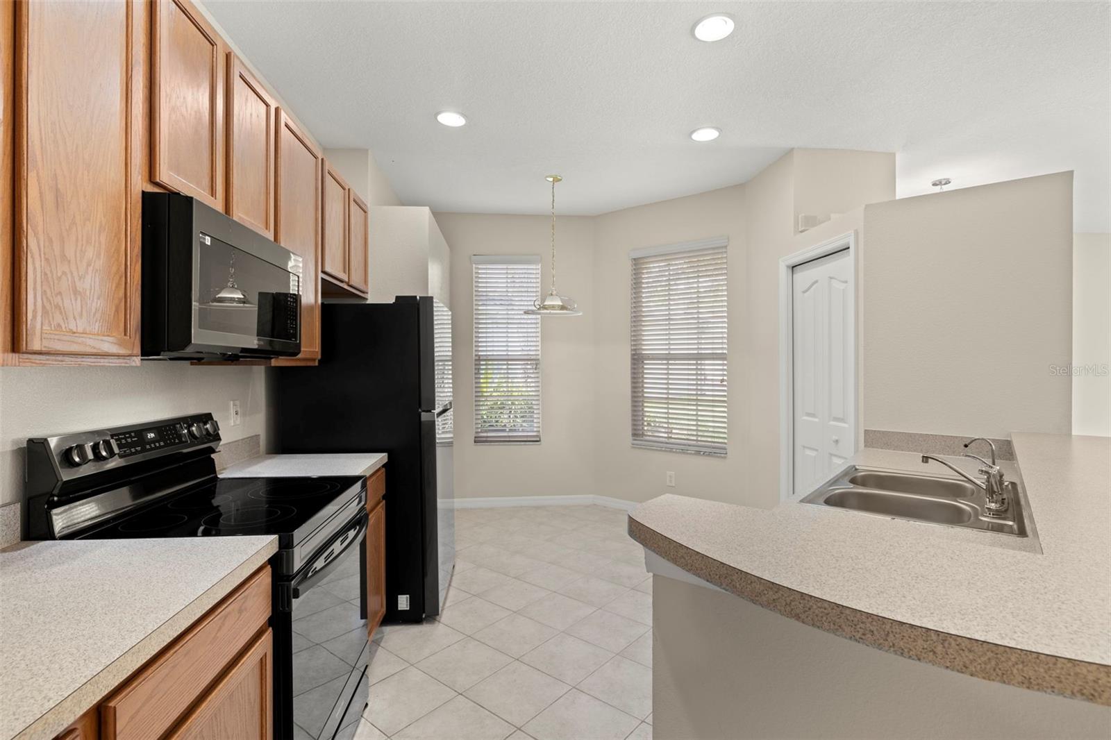 Kitchen with new/newer appliances