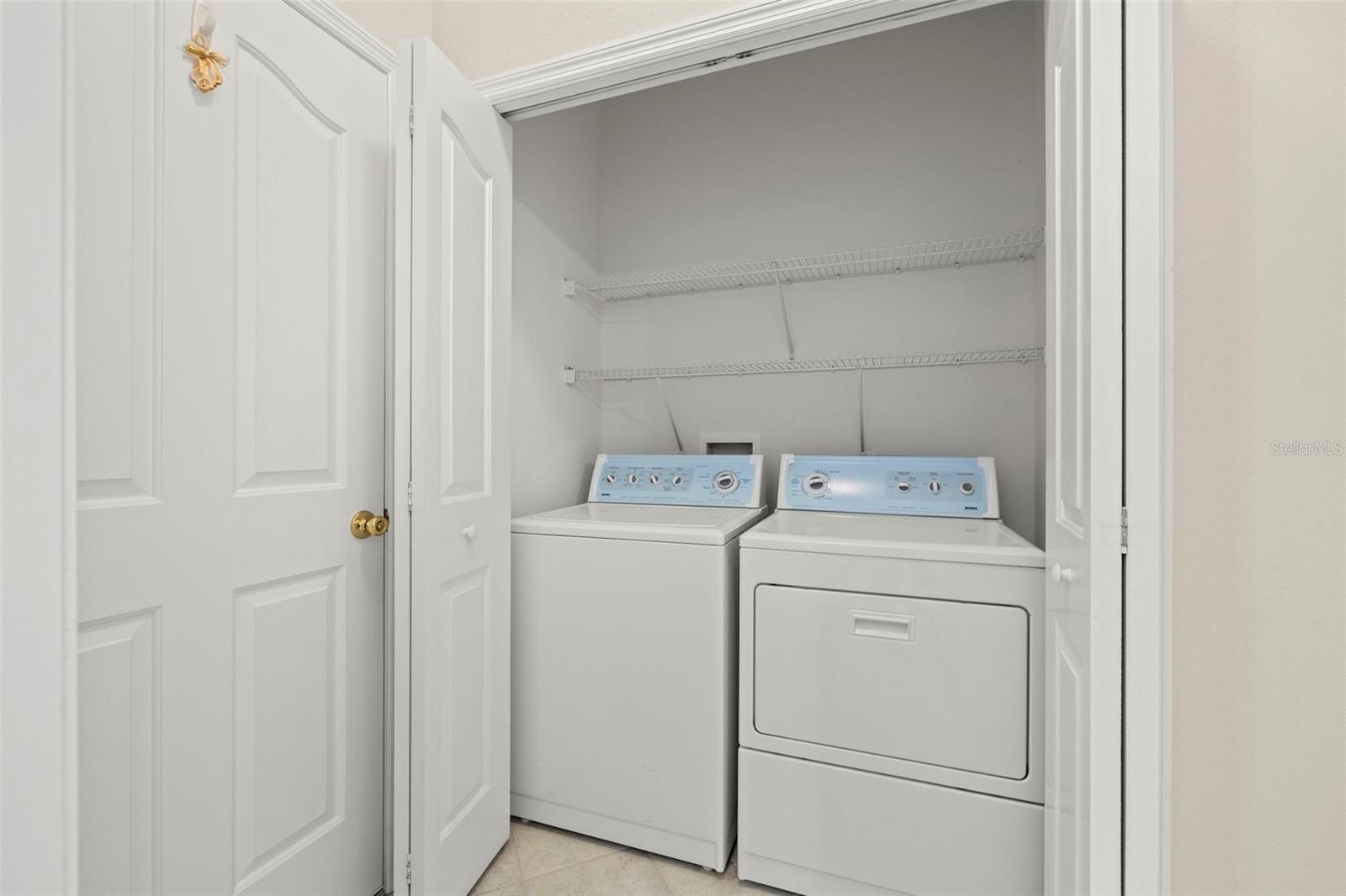 Laundry closet