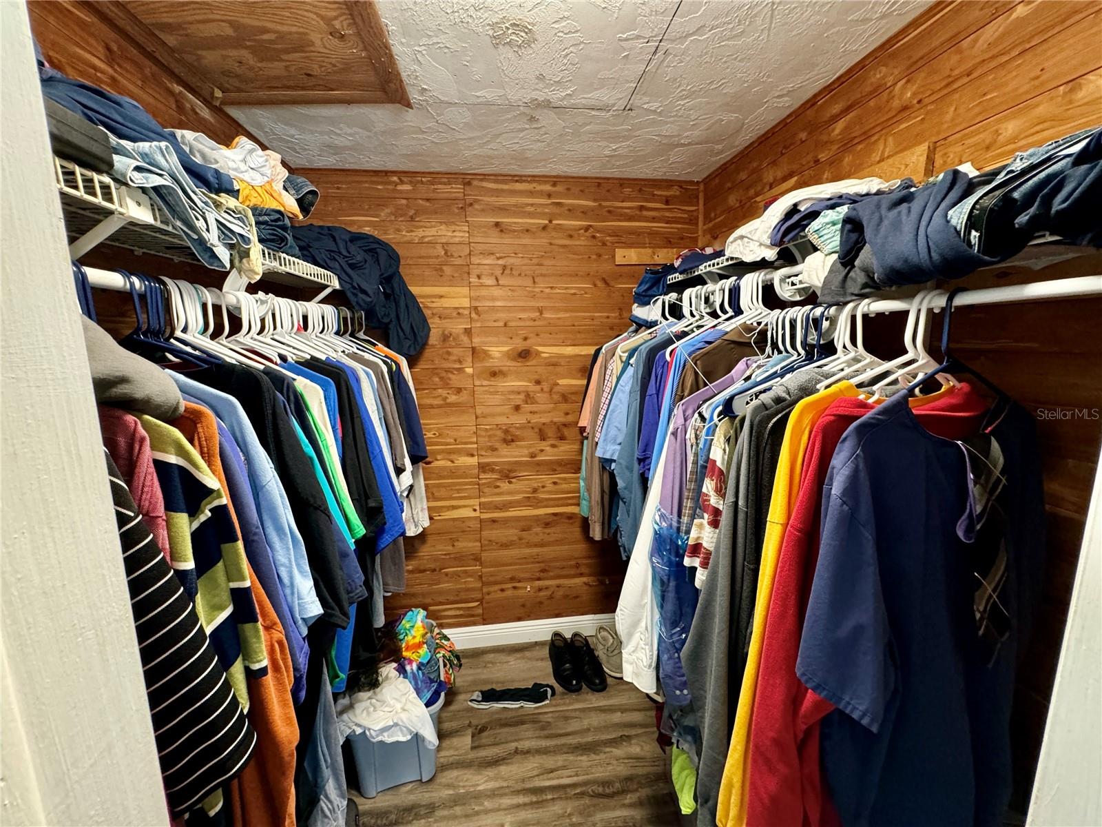 PRIMARY WALK IN CLOSET