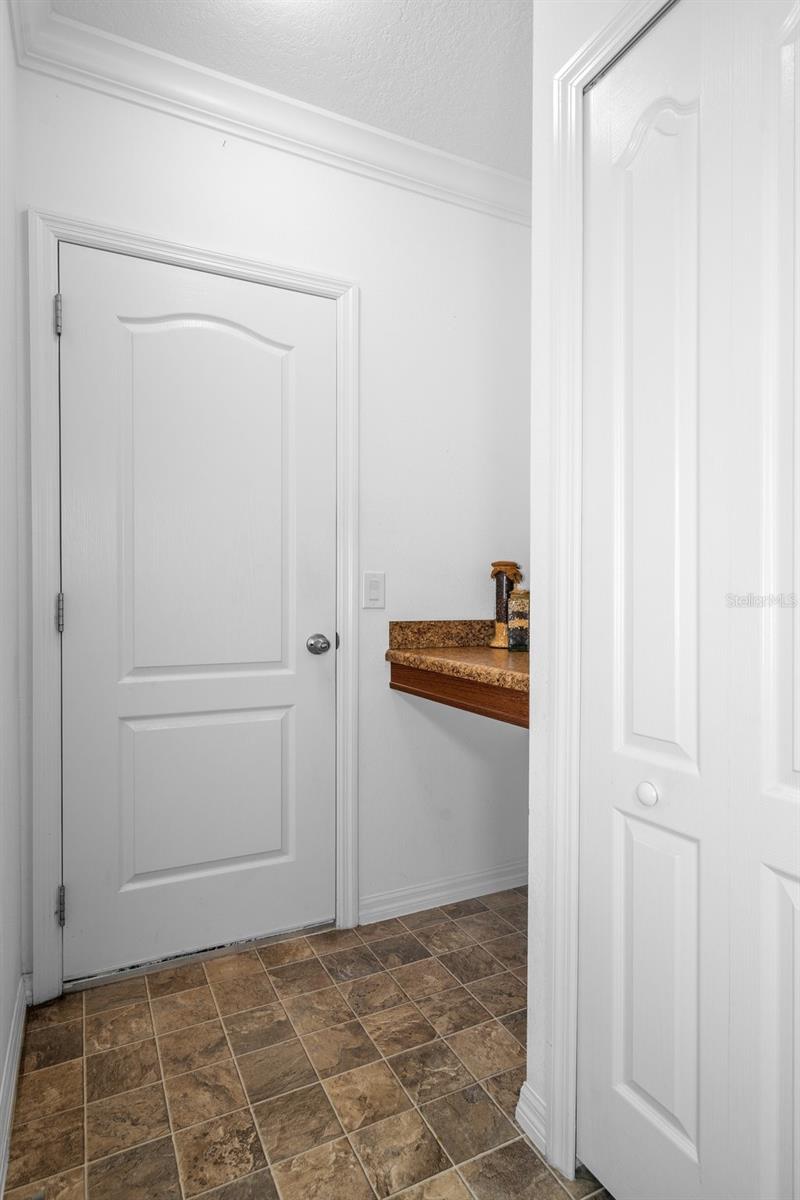 Mud Room to Garage