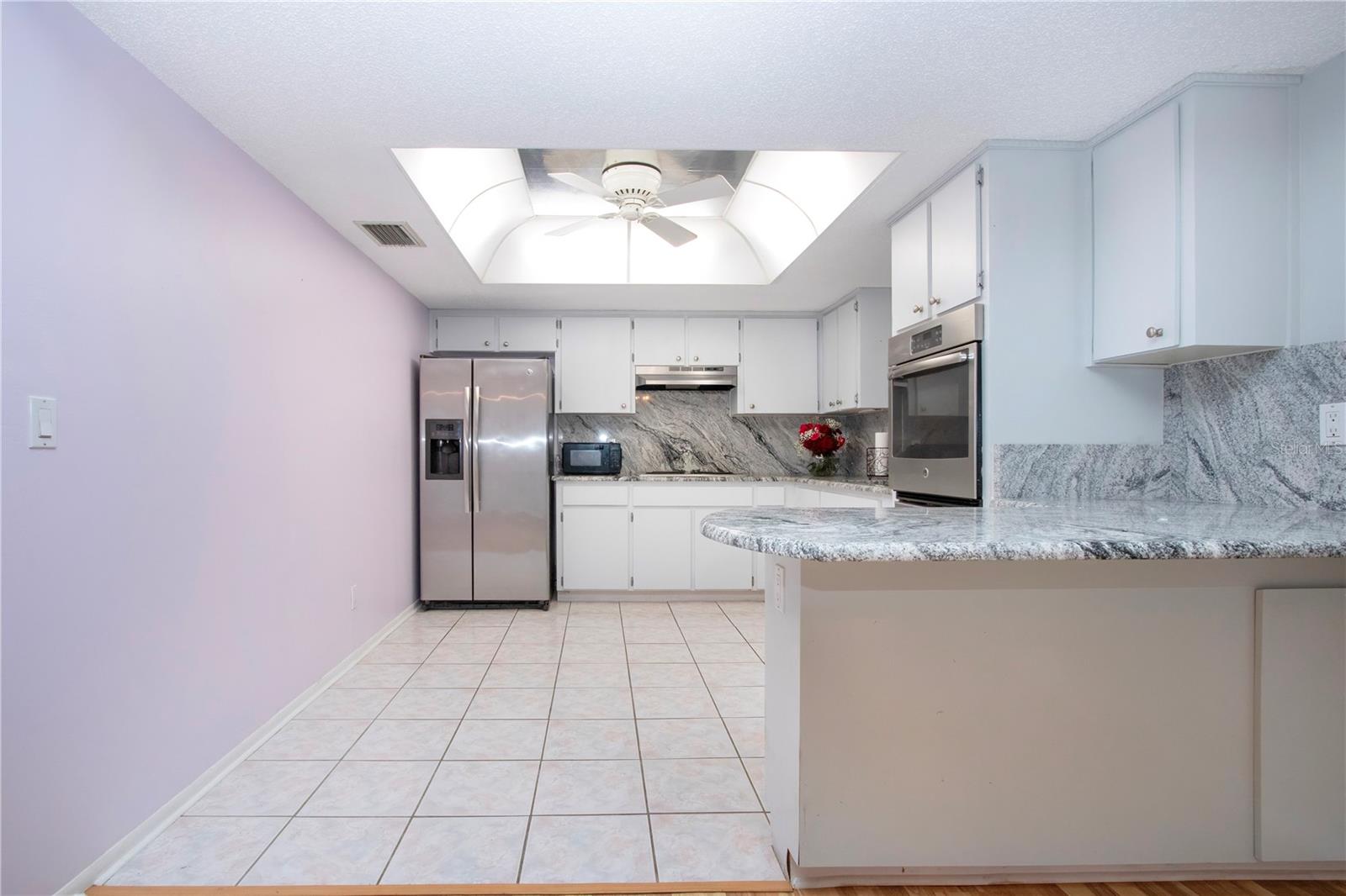 kitchen new granite counters and back splash new appliances