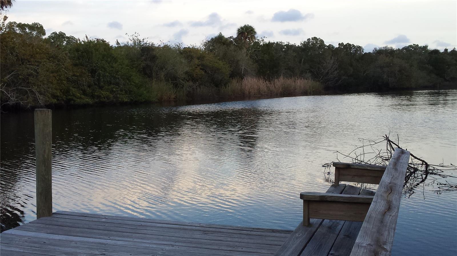 view of the river from Sundance marina dock