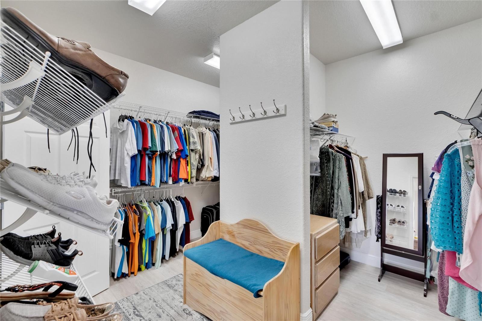 Huge Walk-In Closet