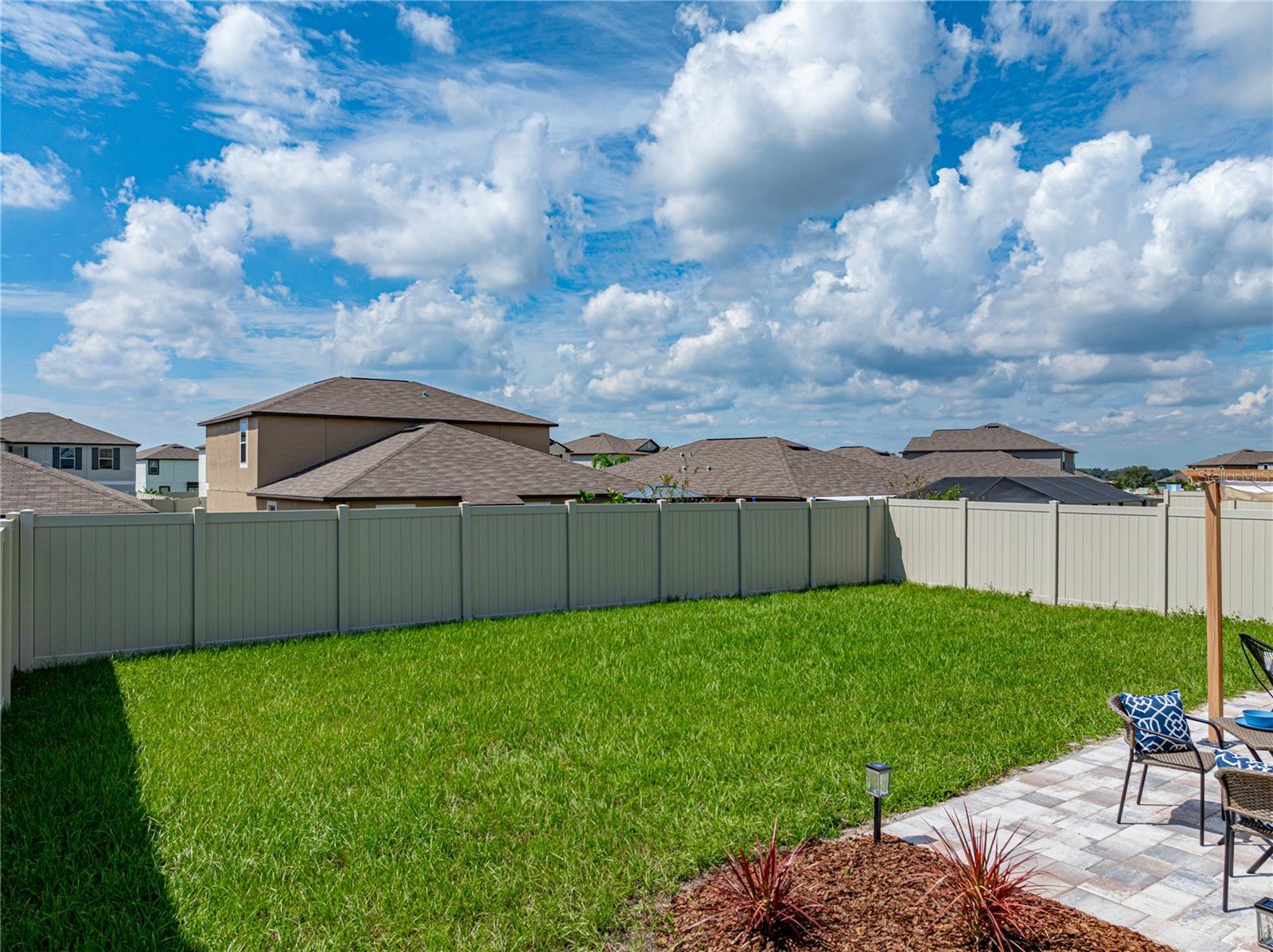 Large Backyard