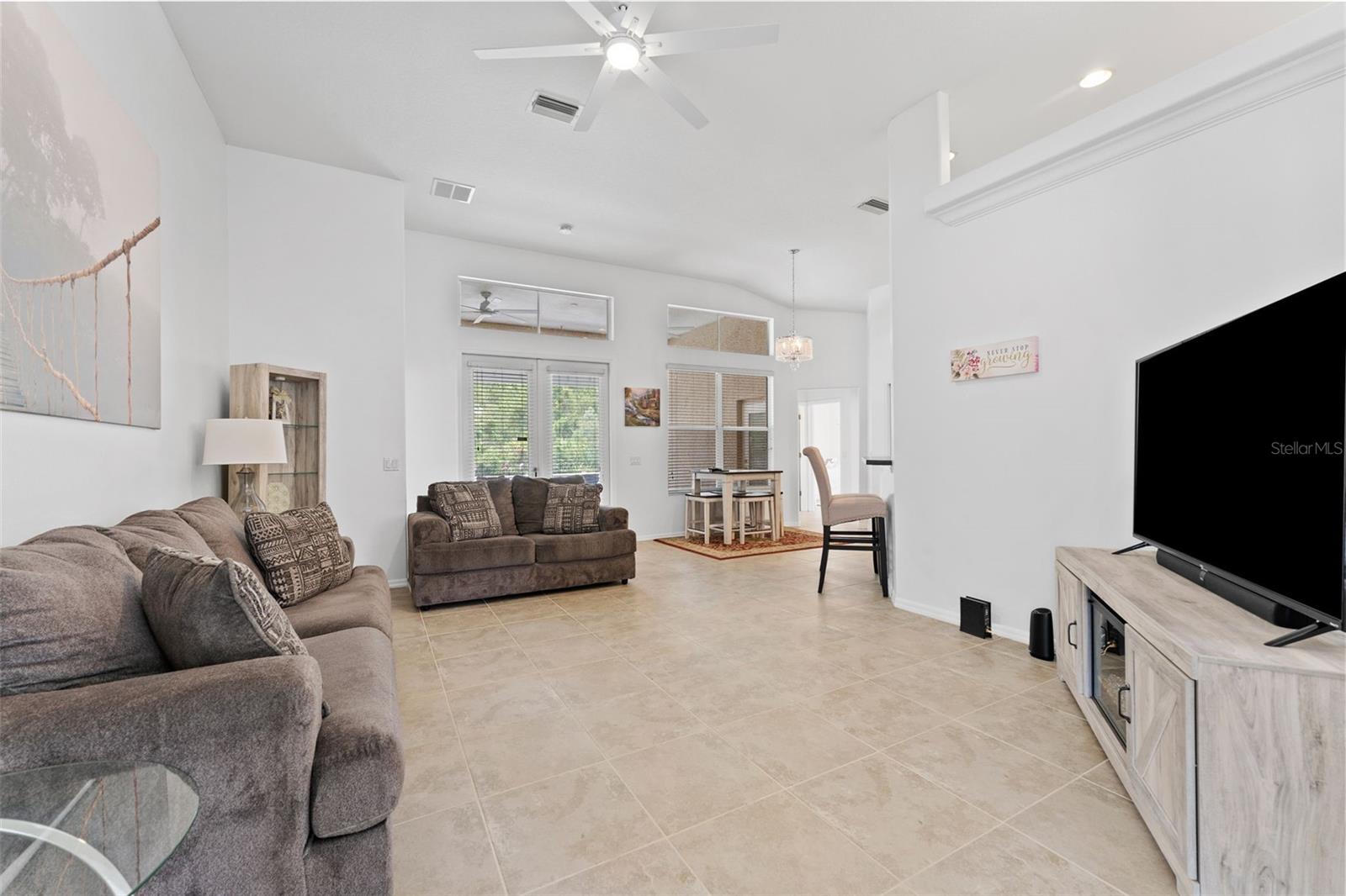 Open Concept Family Room