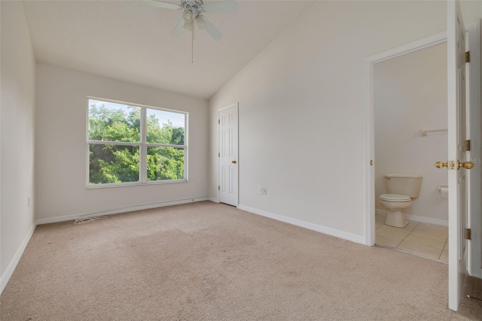 Primary Bedroom in rear of unit